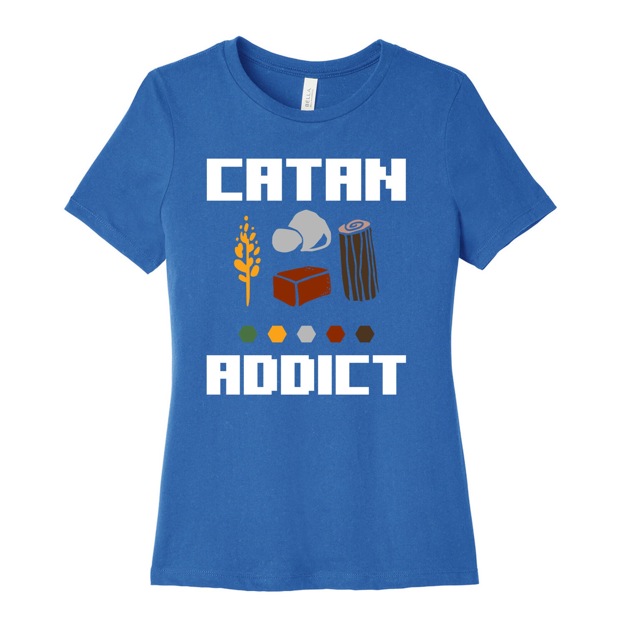 Catan Addict Women's Cotton Tee