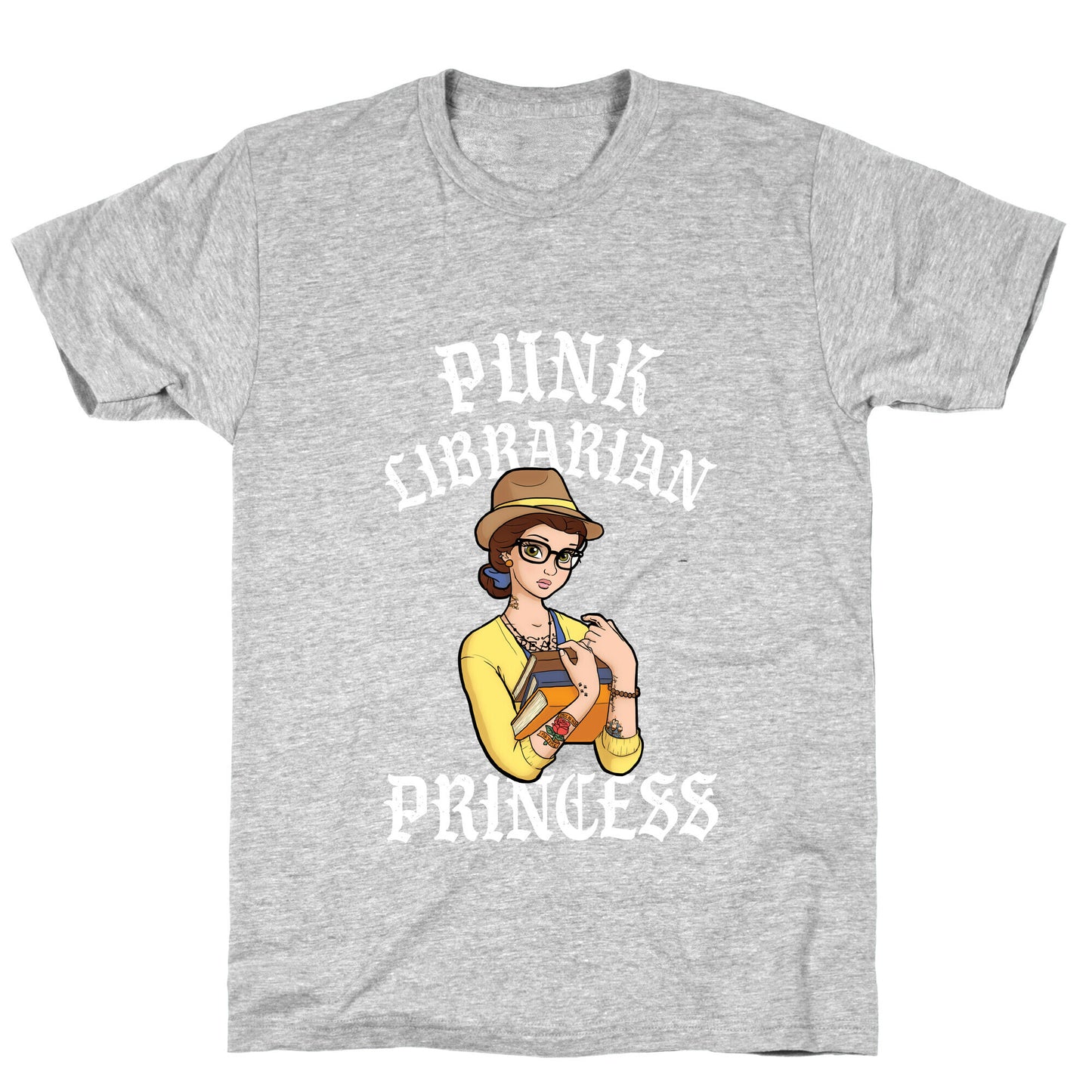 Punk Librarian Princess T-Shirt