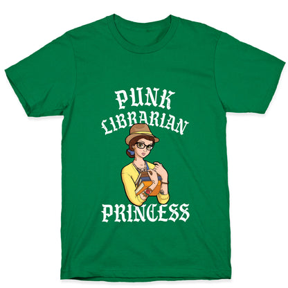 Punk Librarian Princess T-Shirt