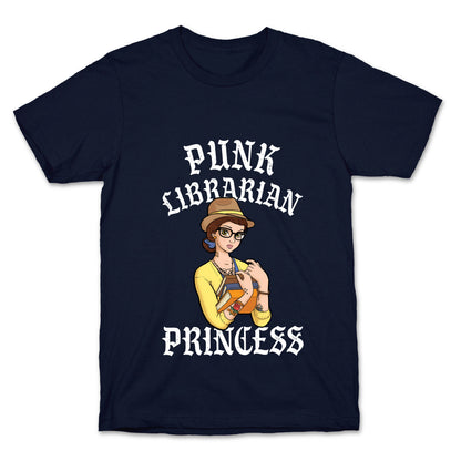 Punk Librarian Princess T-Shirt