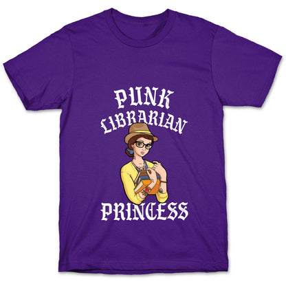 Punk Librarian Princess T-Shirt