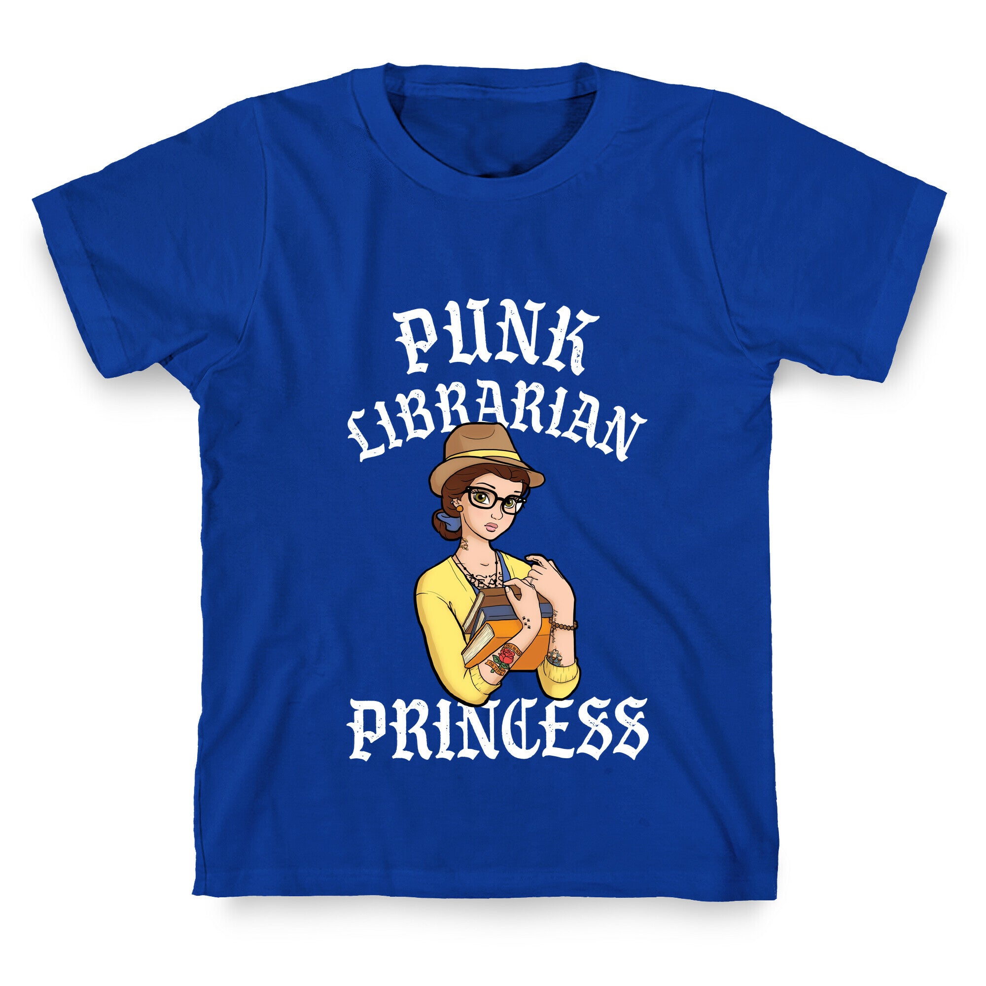 Punk Librarian Princess T-Shirt