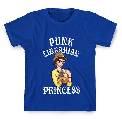 Punk Librarian Princess T-Shirt