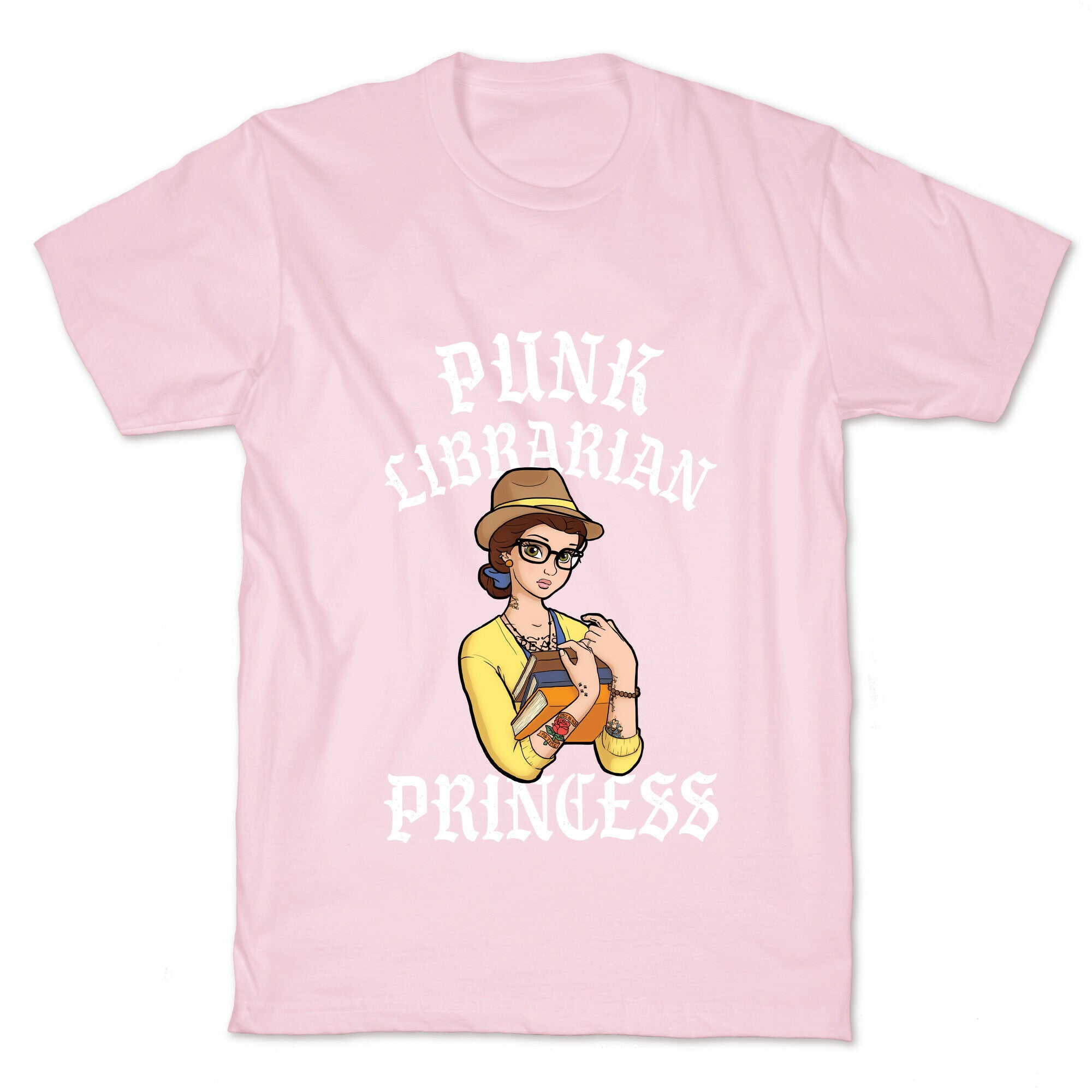 Punk Librarian Princess T-Shirt