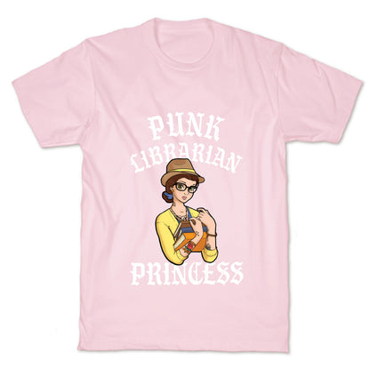 Punk Librarian Princess T-Shirt