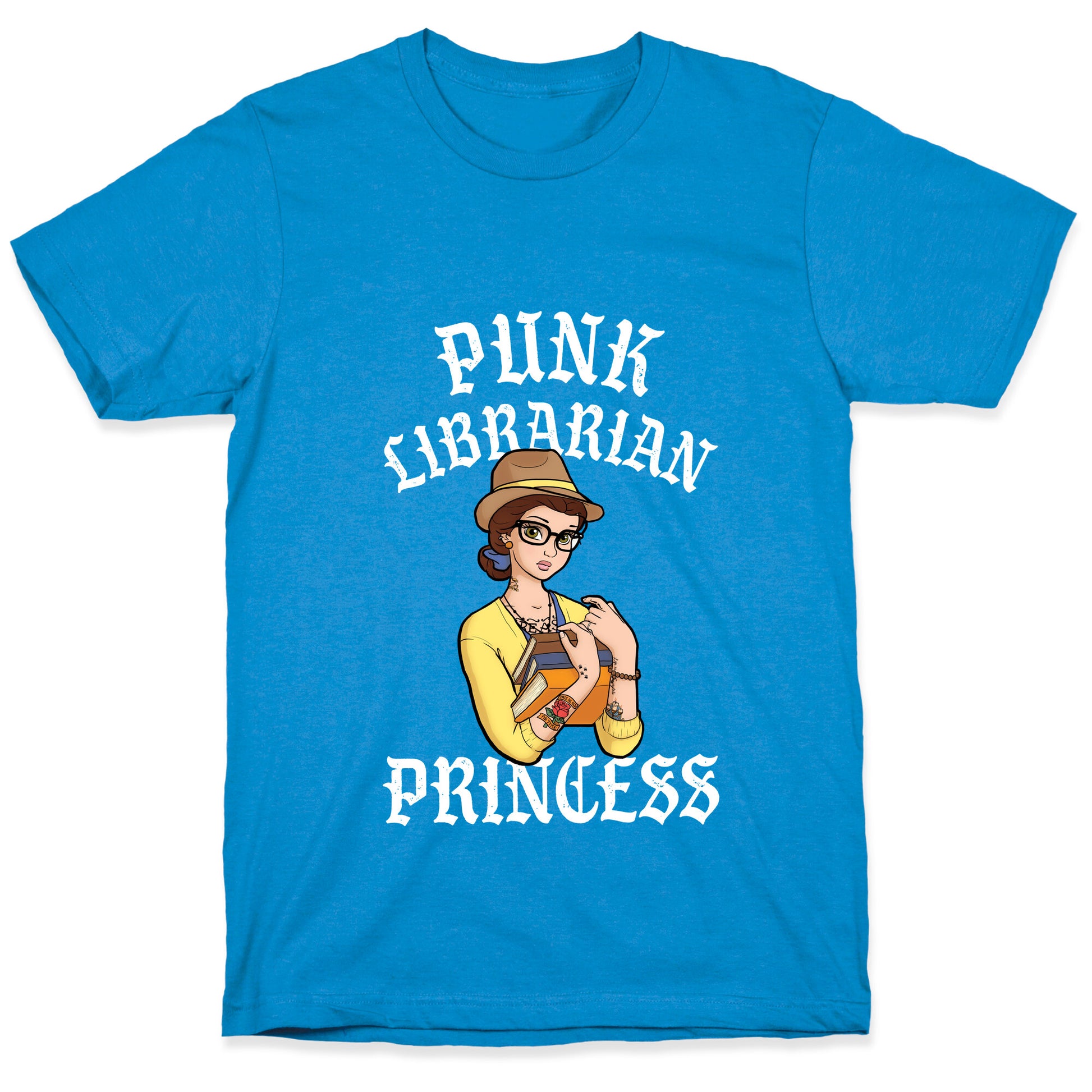 Punk Librarian Princess T-Shirt