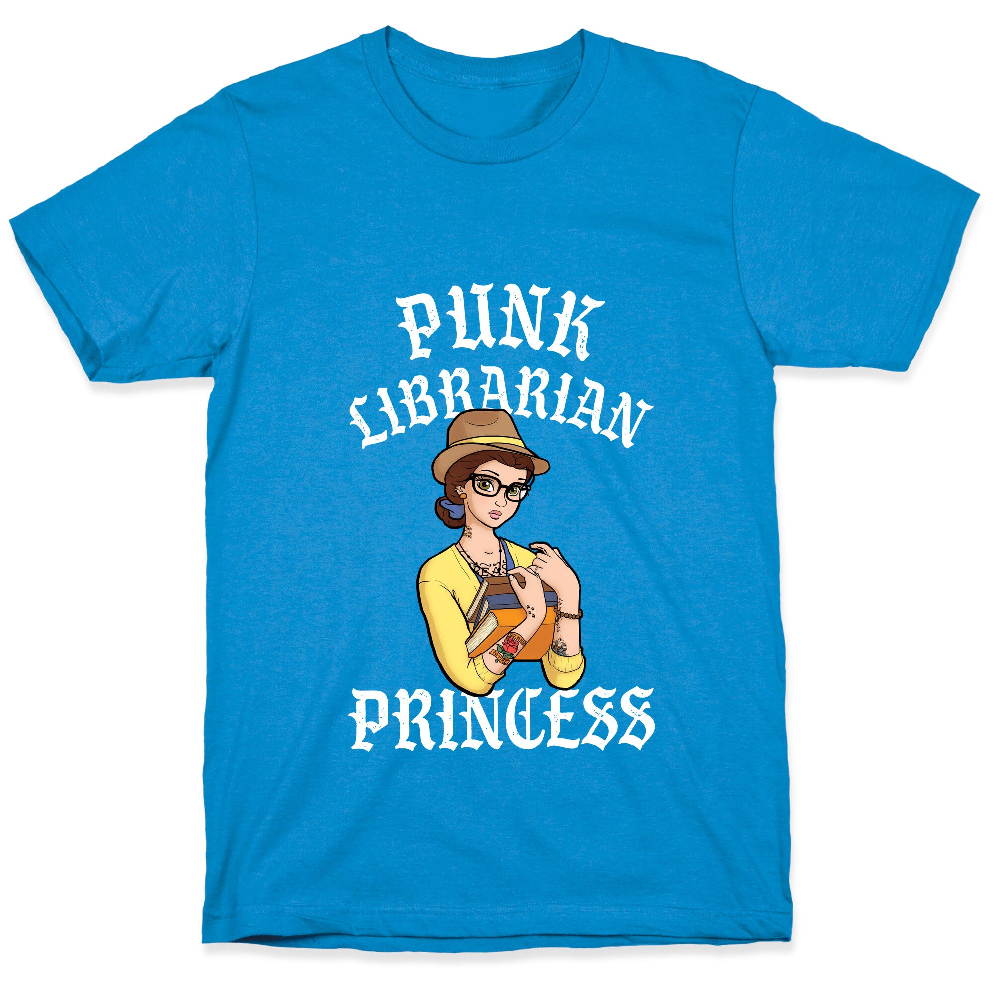 Punk Librarian Princess T-Shirt
