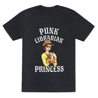 Punk Librarian Princess Unisex Triblend Tee