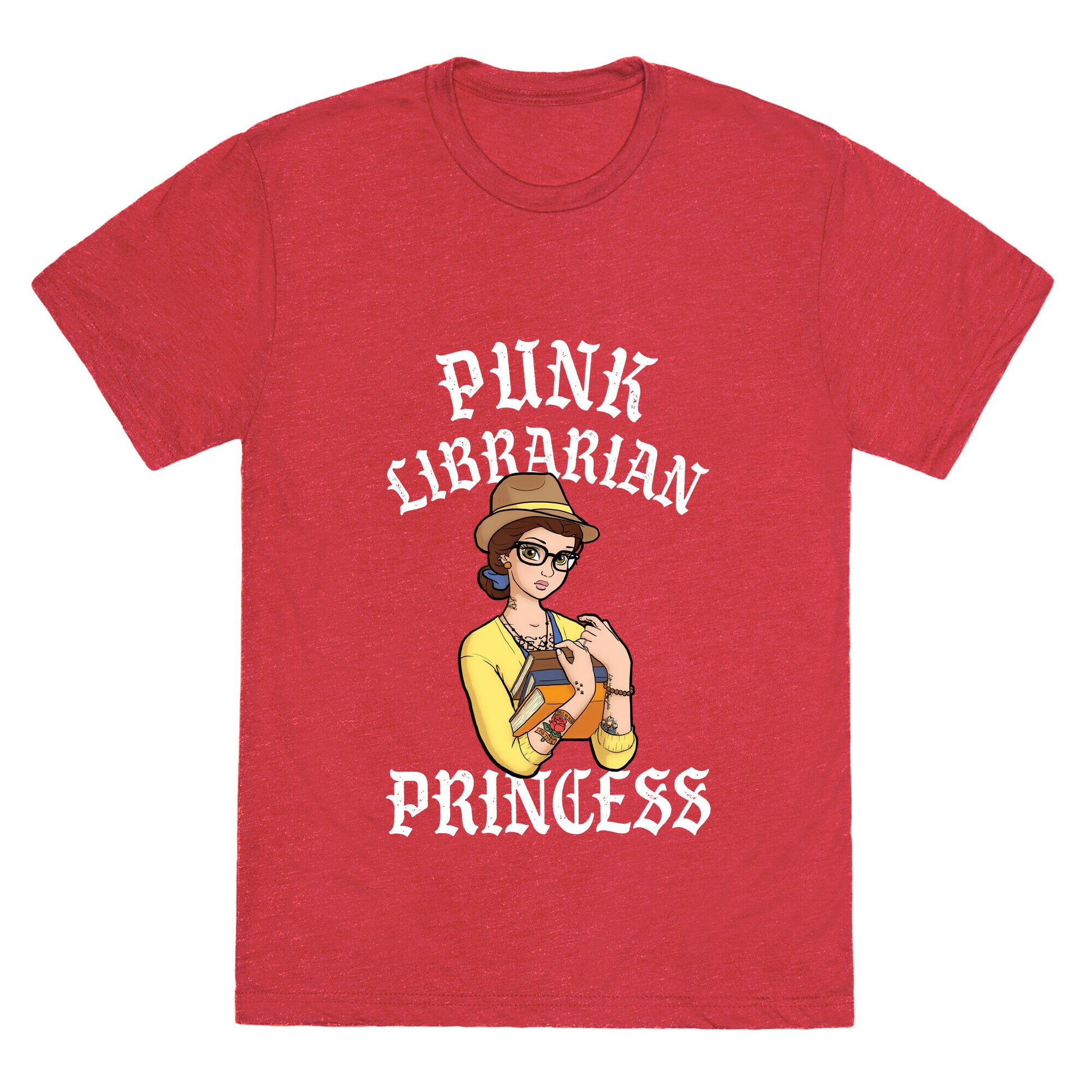 Punk Librarian Princess Unisex Triblend Tee