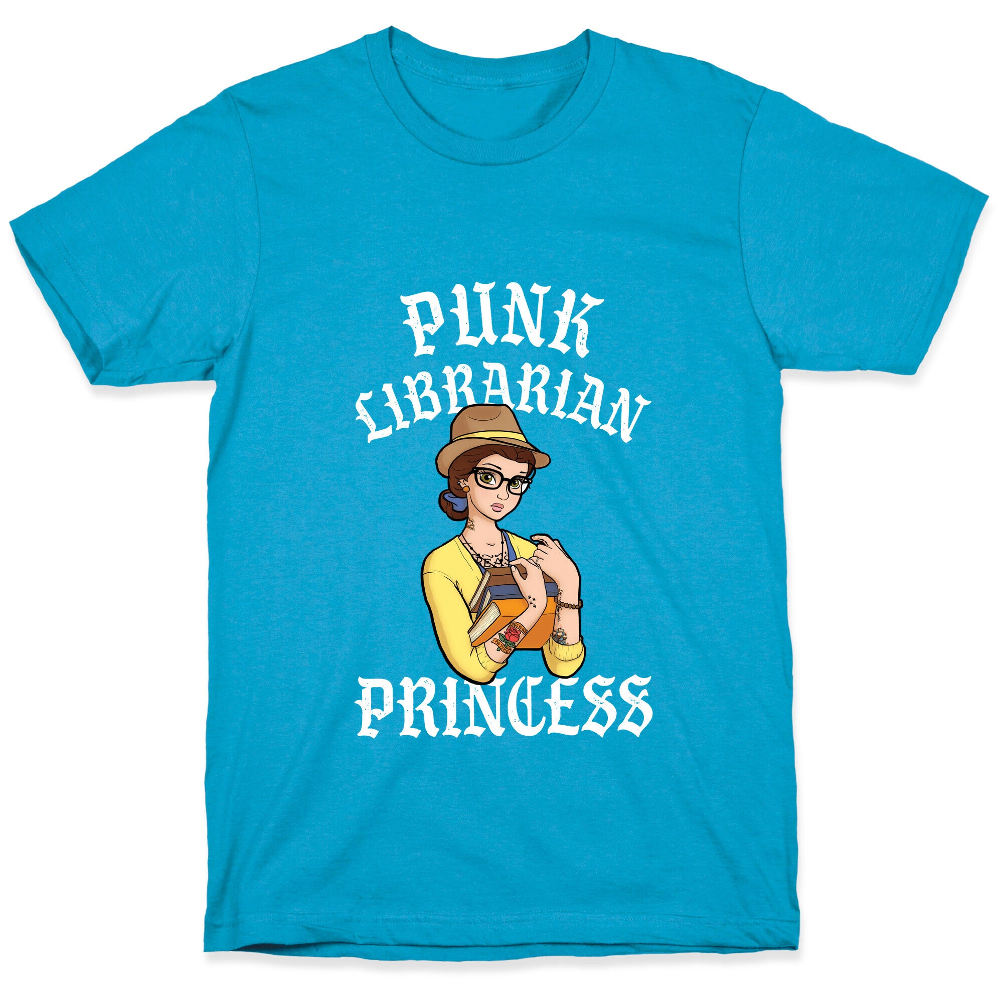 Punk Librarian Princess Unisex Triblend Tee
