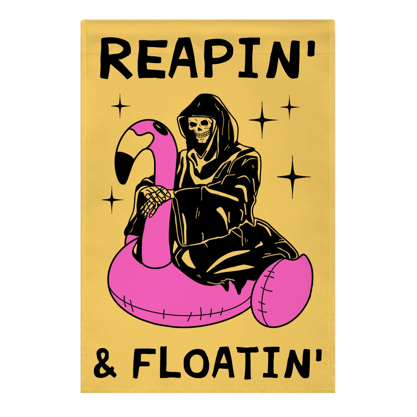 Reapin' & Floatin' Garden Flag