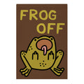Frog Off Garden Flag