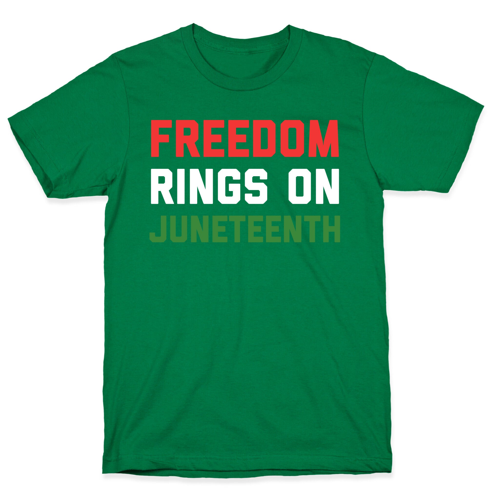 Freedom Rings On Juneteenth T-Shirt