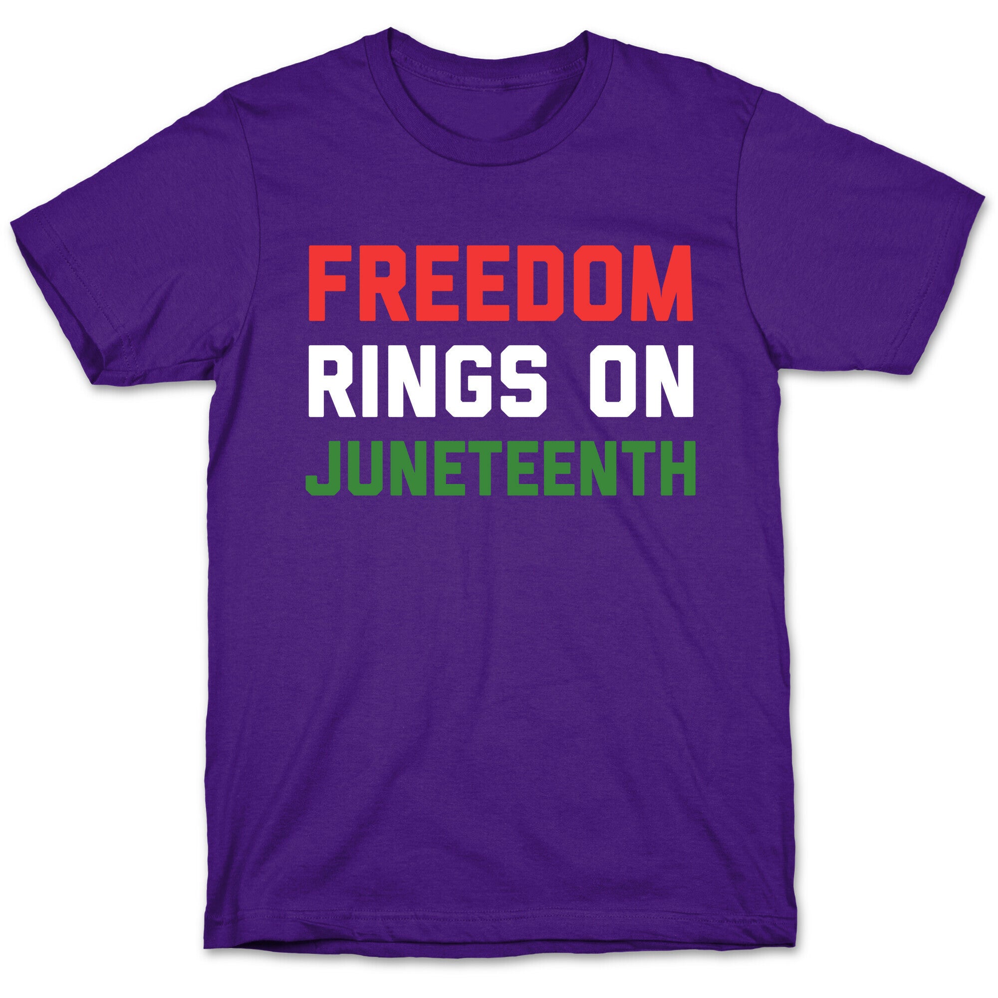 Freedom Rings On Juneteenth T-Shirt