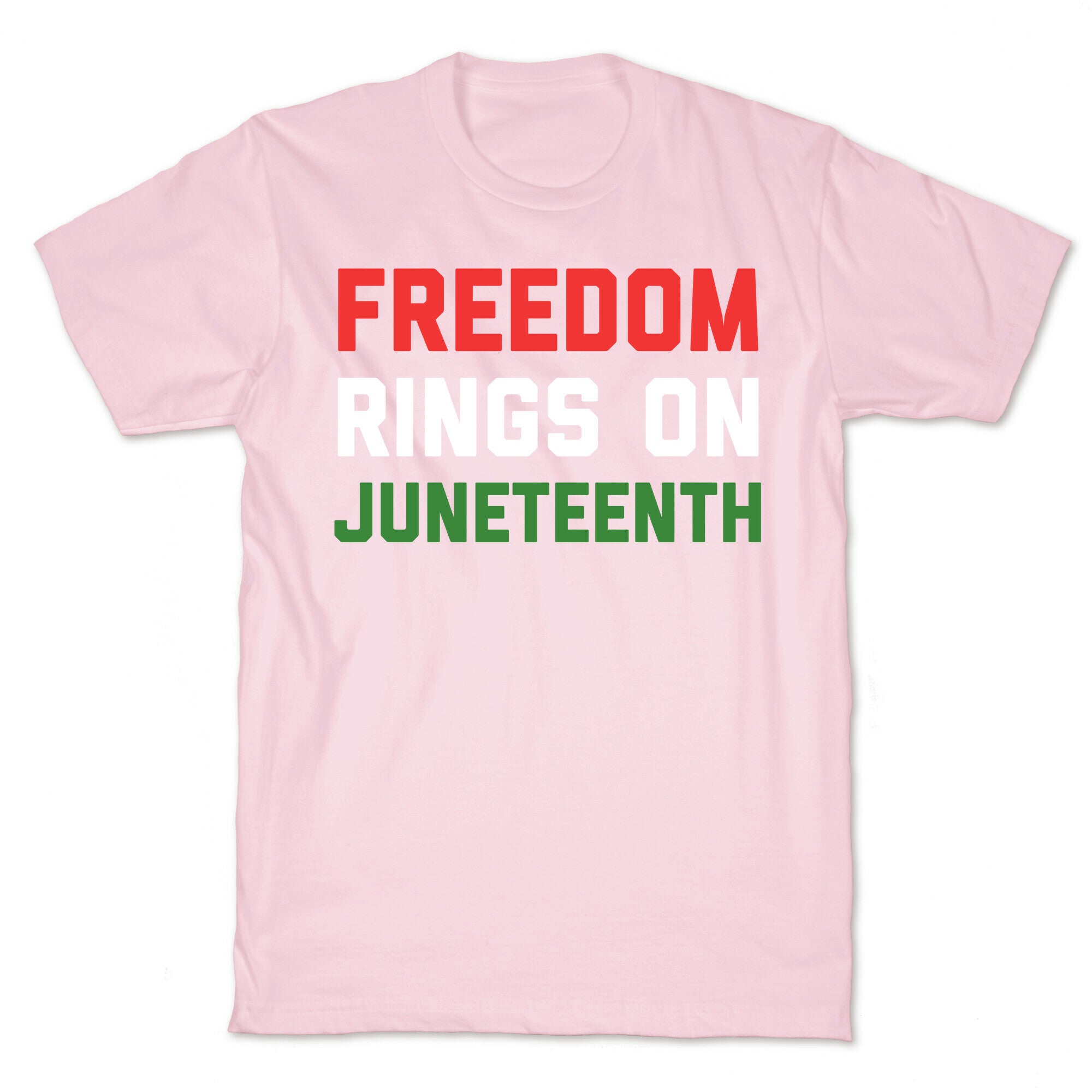 Freedom Rings On Juneteenth T-Shirt