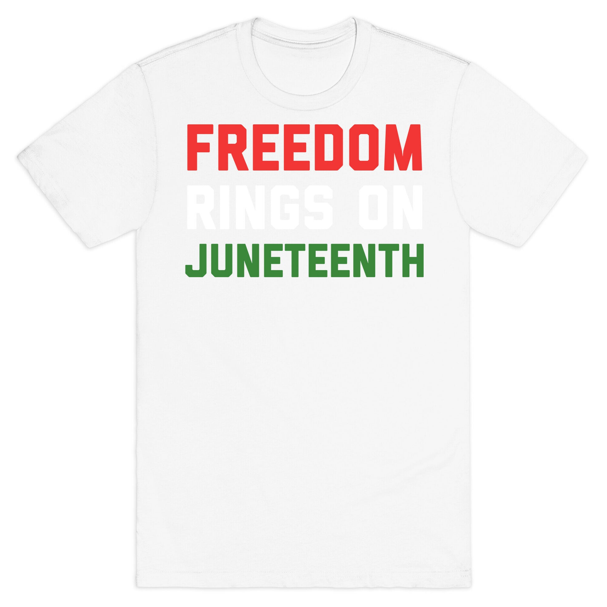 Freedom Rings On Juneteenth T-Shirt