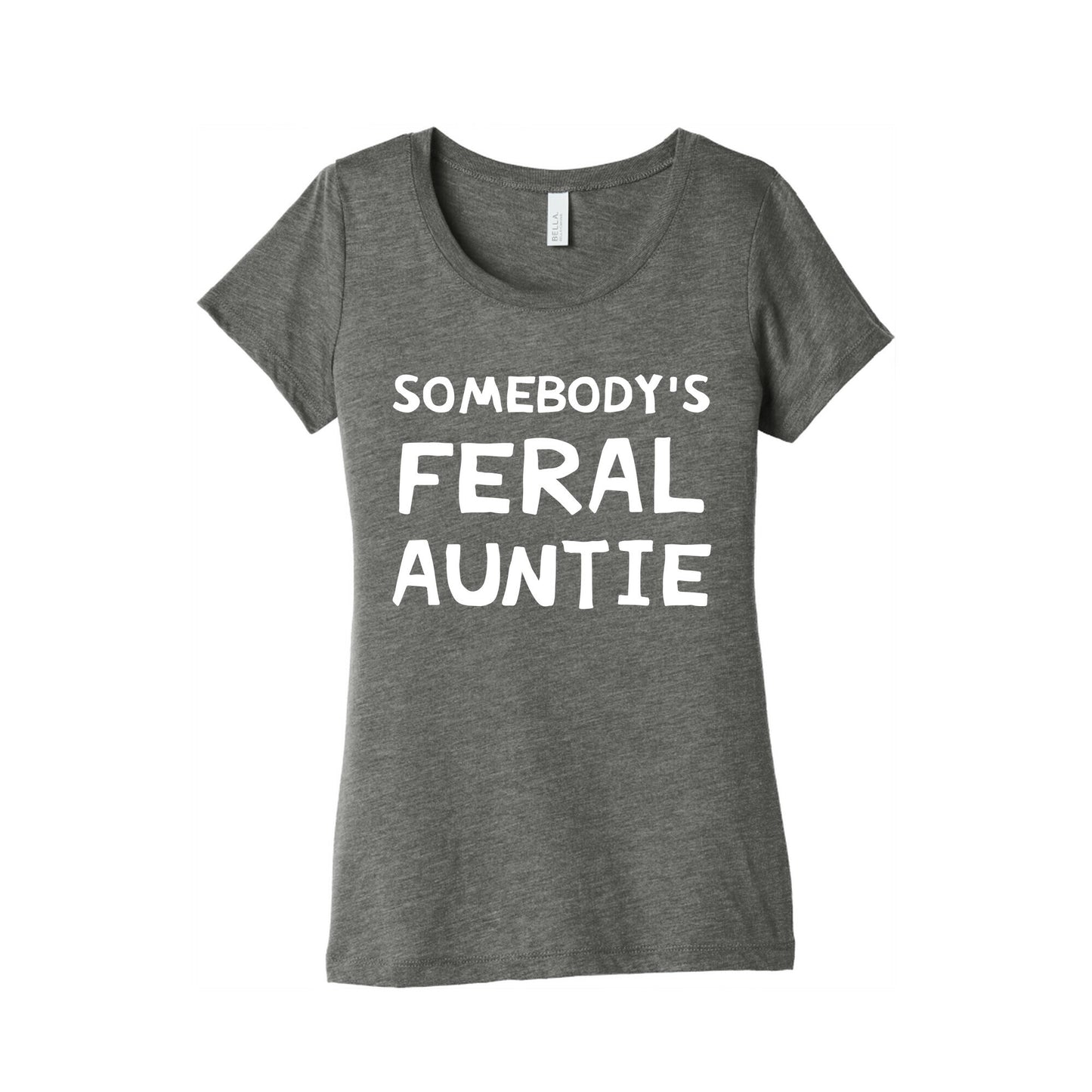 Somebody's Feral Auntie Women's Triblend Tee