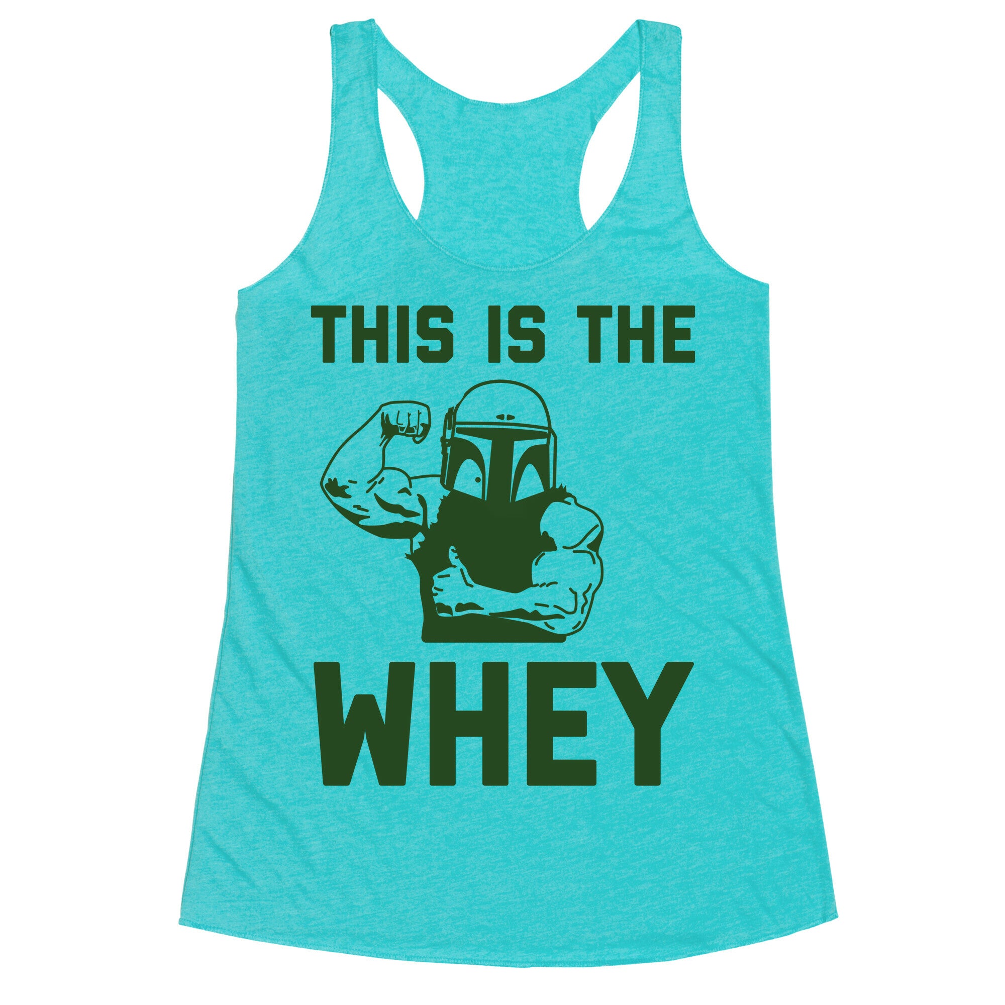 This Is The Whey Racerback Tank