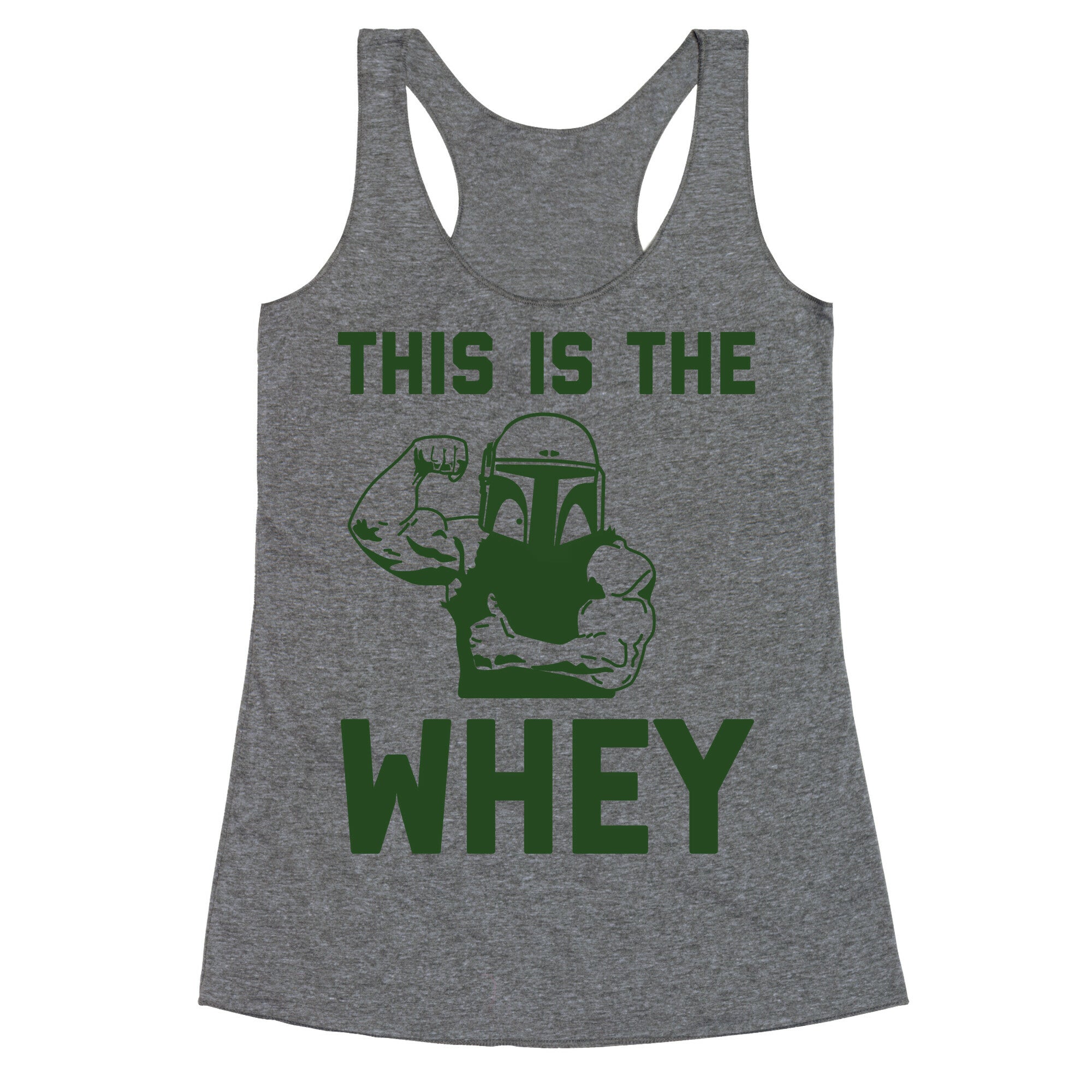 This Is The Whey Racerback Tank