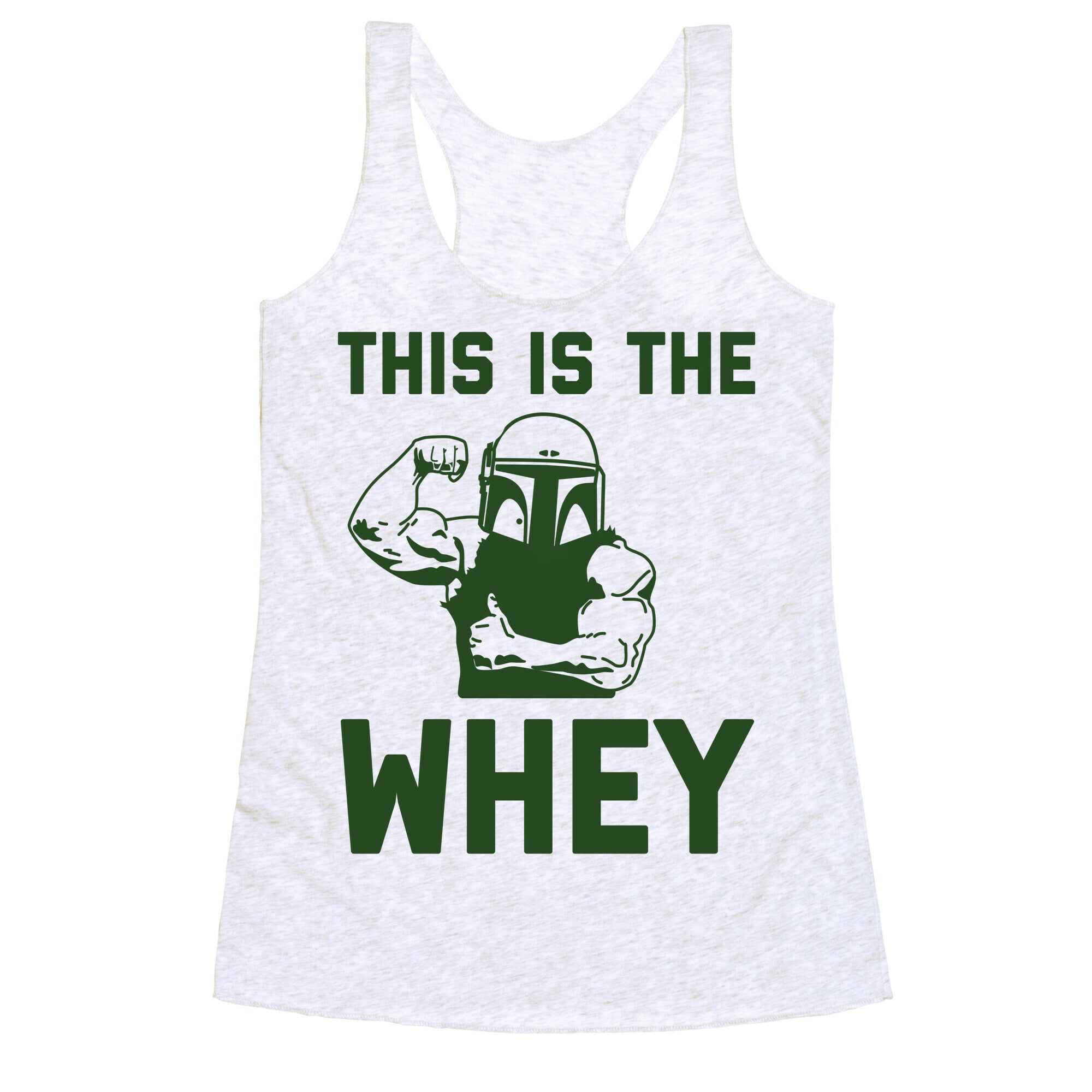 This Is The Whey Racerback Tank