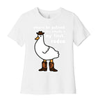 Please Be Patient This Actually Is My First Rodeo Women's Cotton Tee
