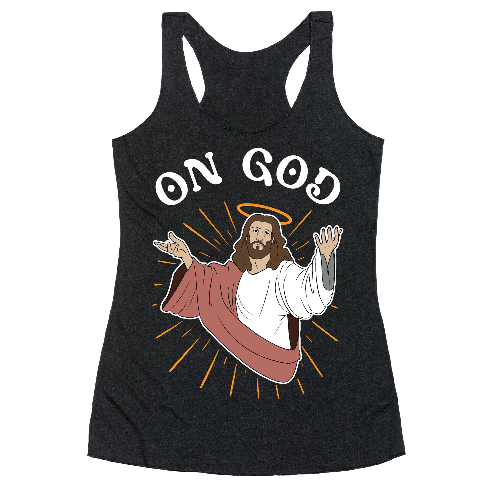 On God Racerback Tank