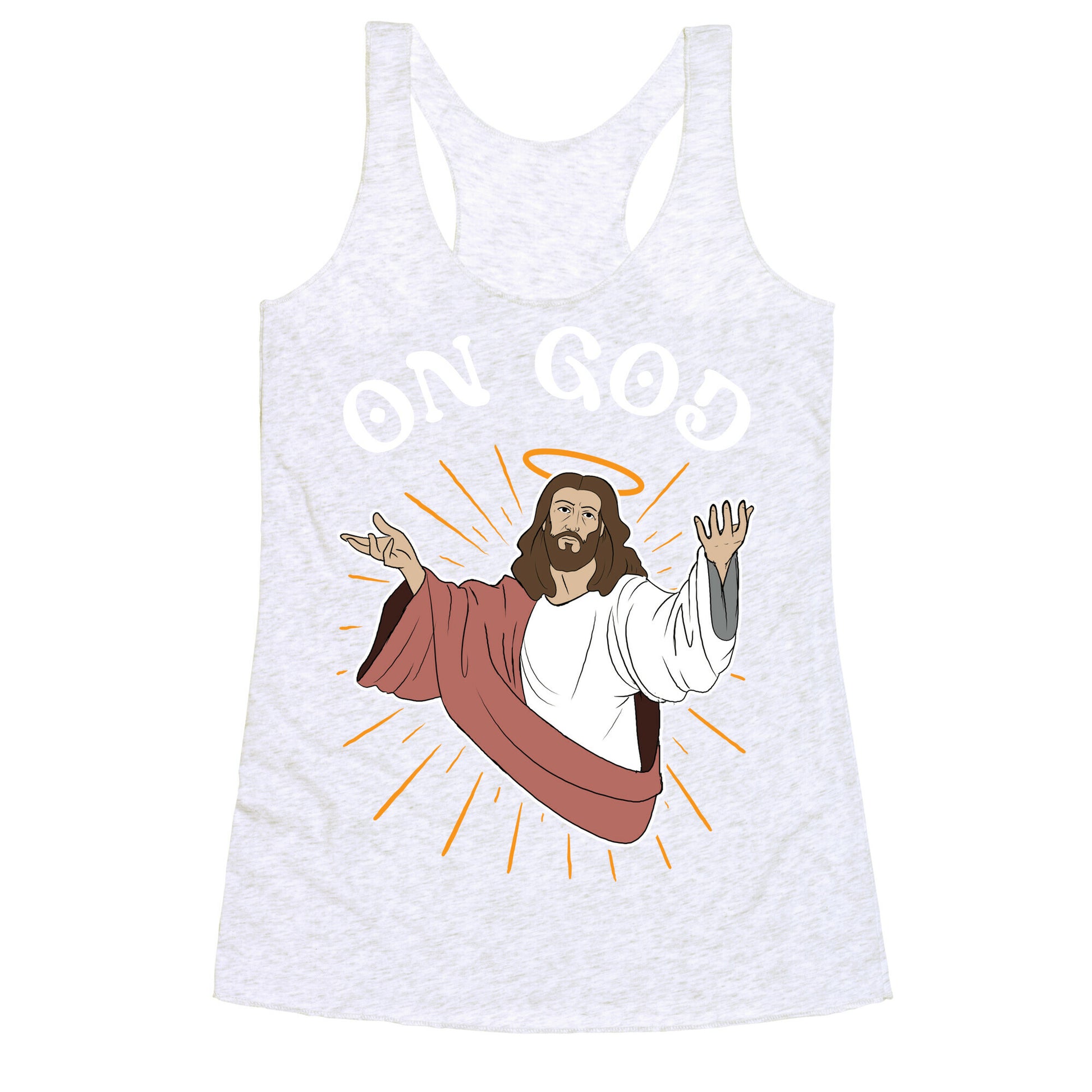 On God Racerback Tank