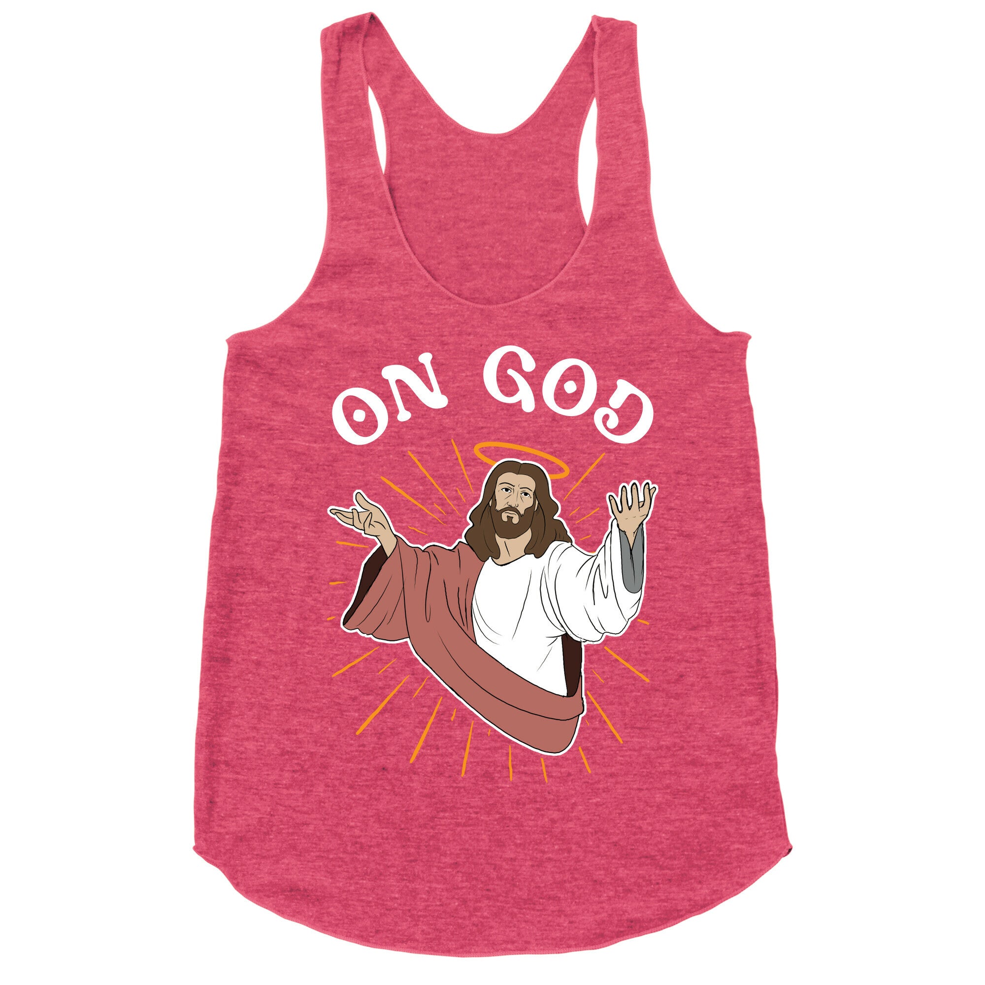 On God Racerback Tank
