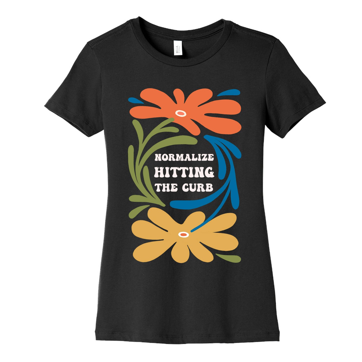 Normalize Hitting The Curb Women's Cotton Tee