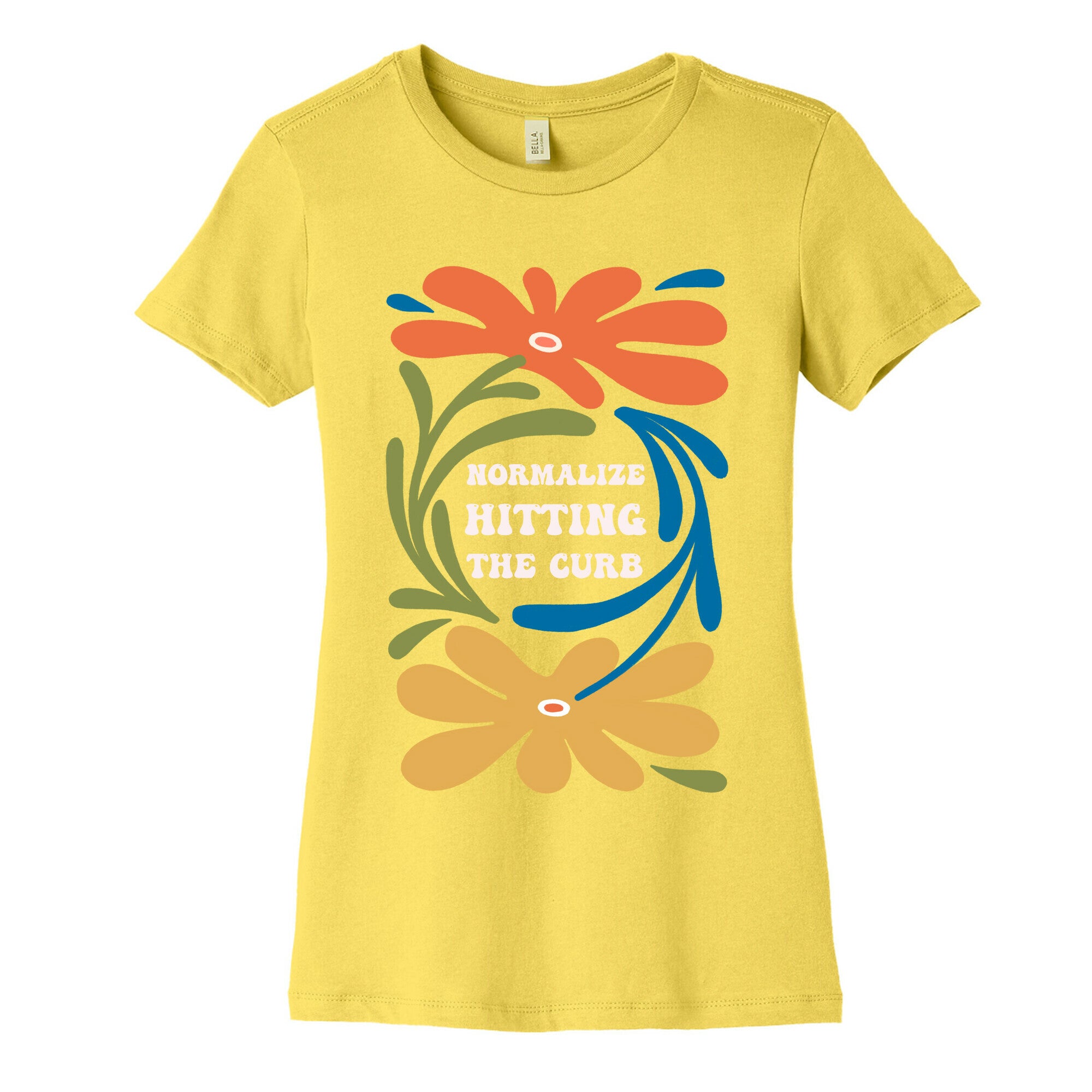 Normalize Hitting The Curb Women's Cotton Tee
