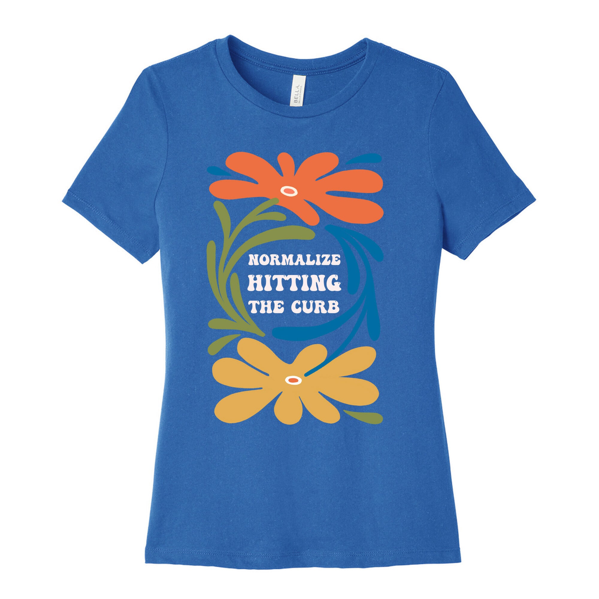 Normalize Hitting The Curb Women's Cotton Tee
