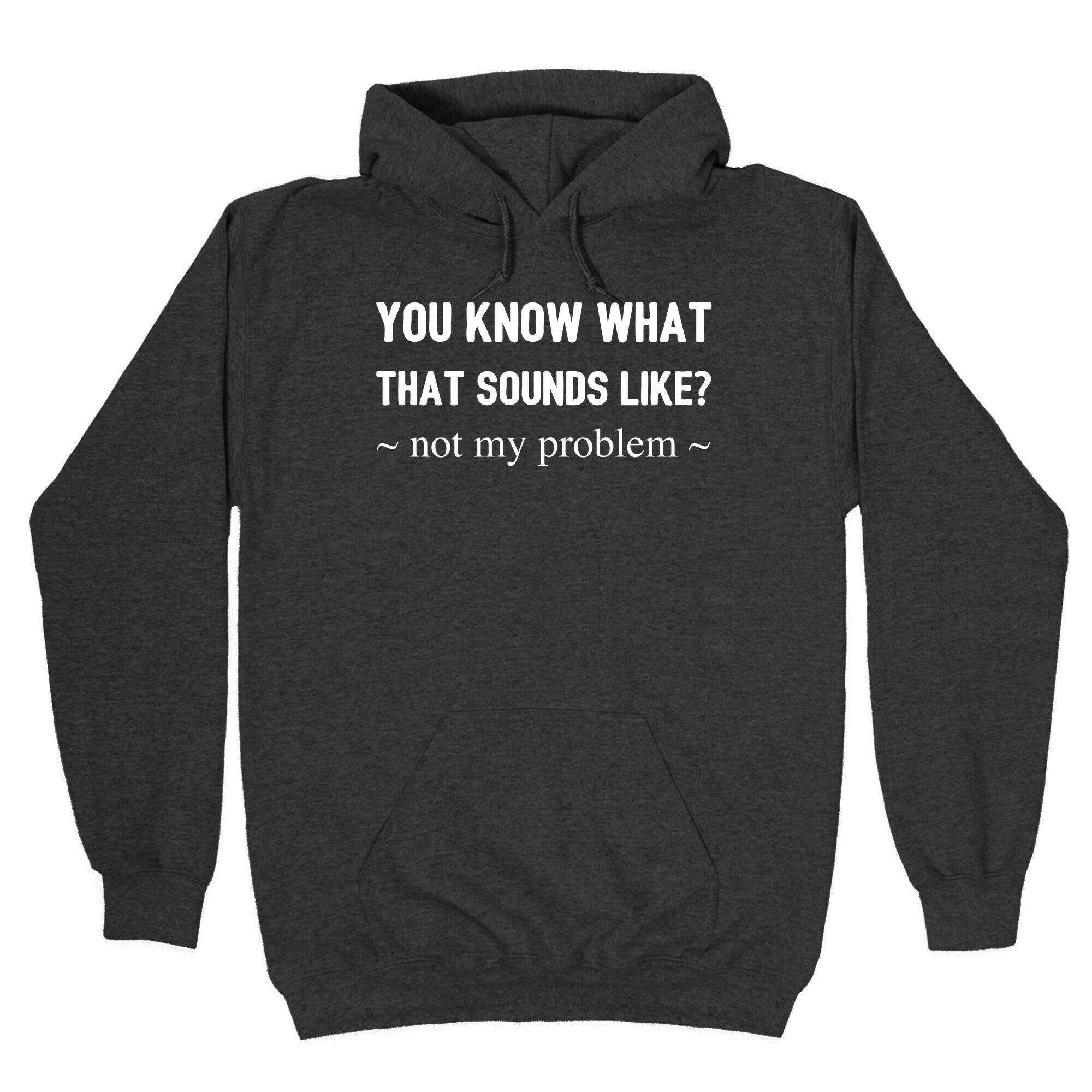 You Know What That Sounds Like? Not My Problem Hoodie