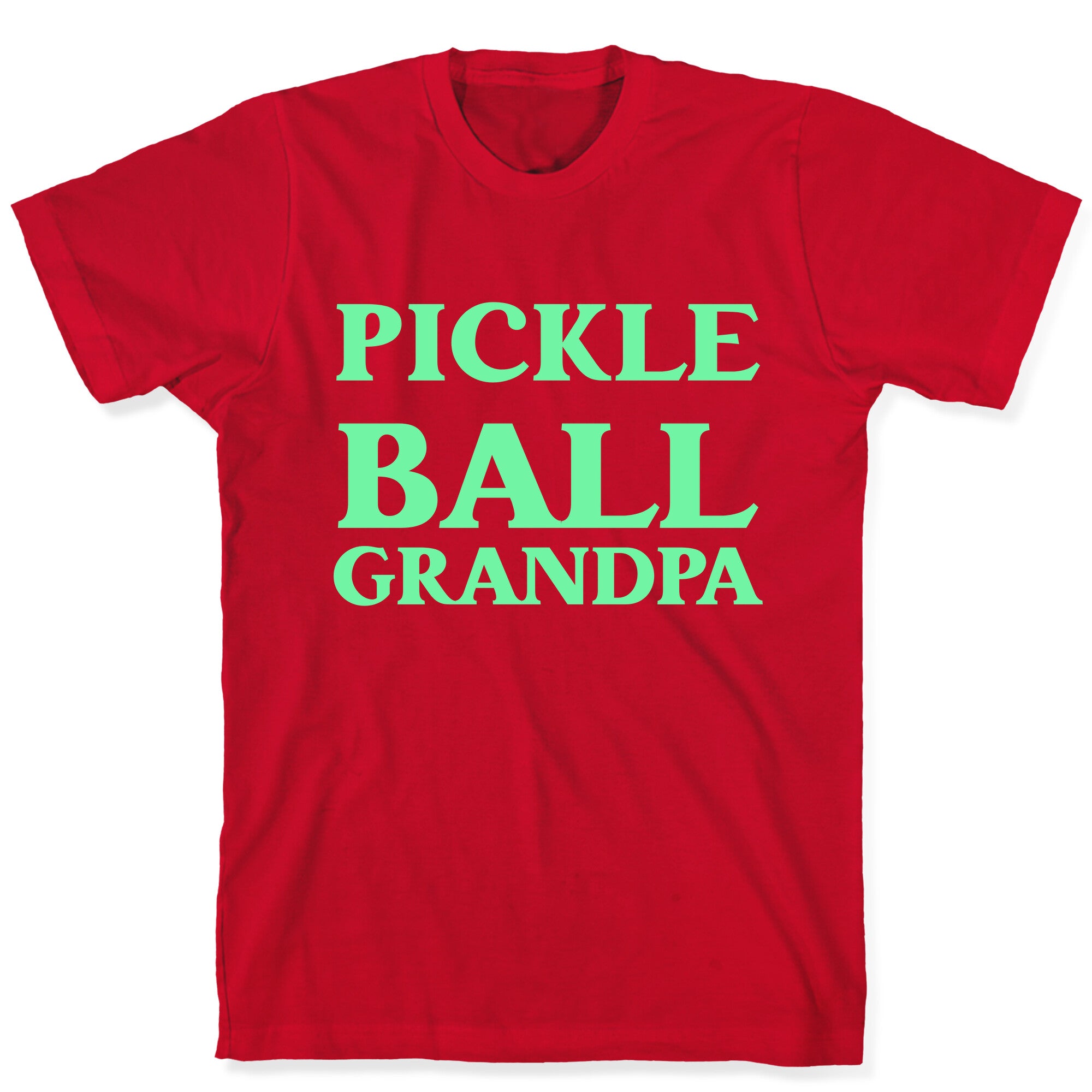 Pickle Ball Grandpa T-Shirt
