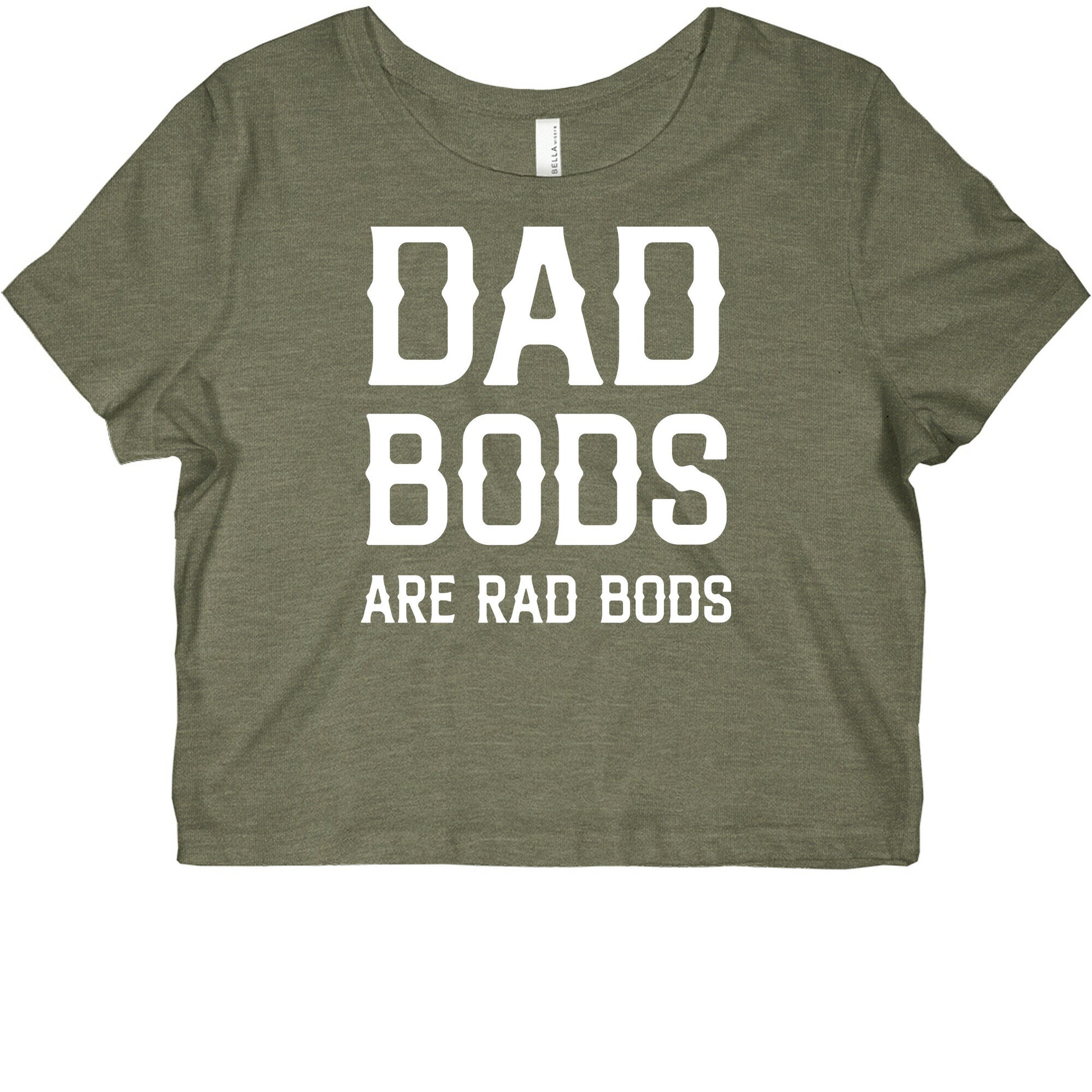 Dad Bods Are Rad Bods Graphic Baby Tee