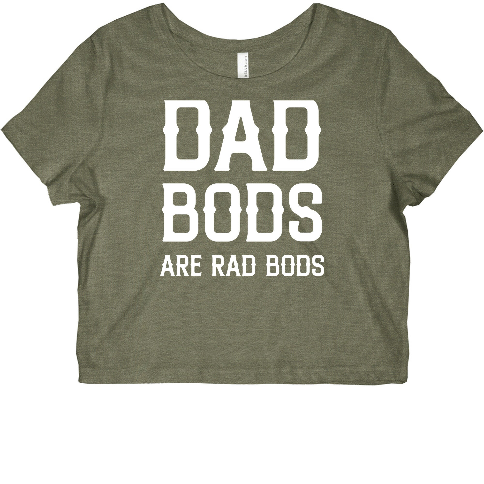 Dad Bods Are Rad Bods Graphic Baby Tee
