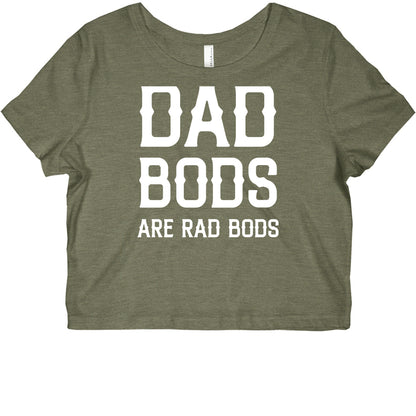 Dad Bods Are Rad Bods Graphic Baby Tee