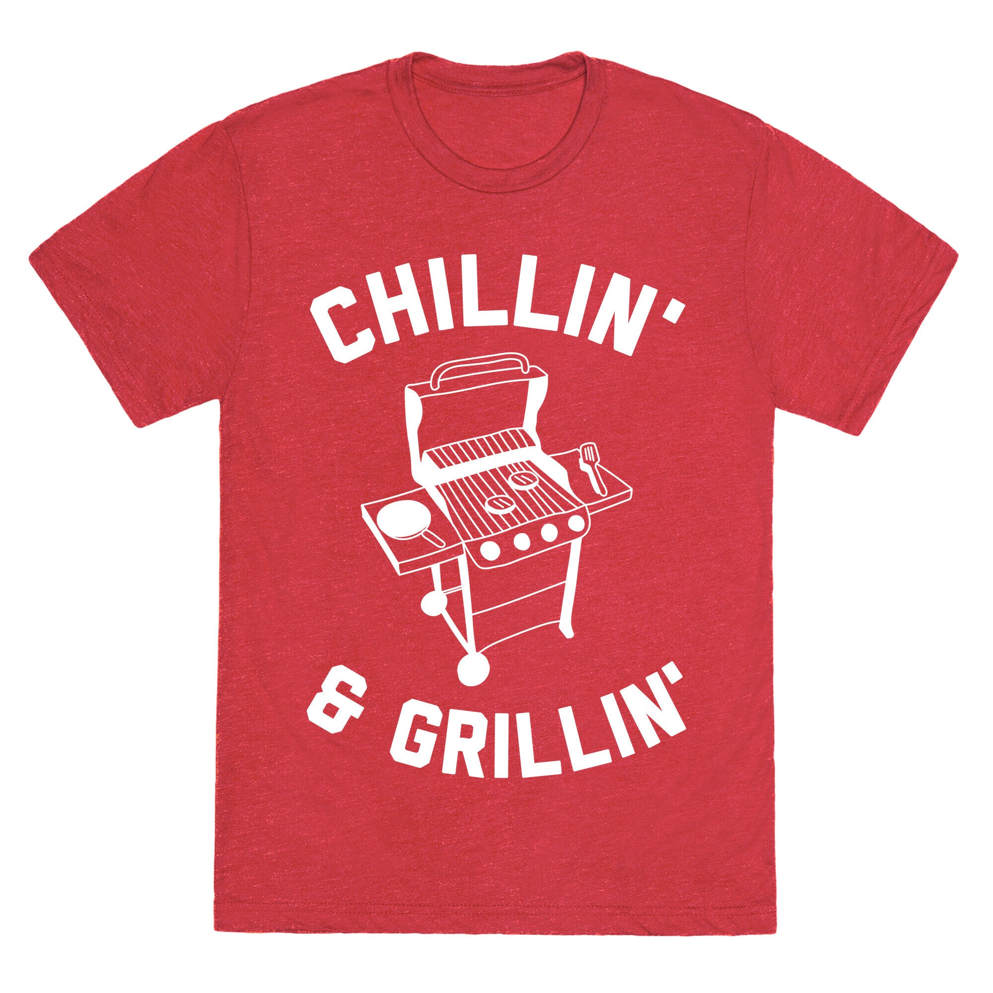 Chillin' & Grillin' Unisex Triblend Tee