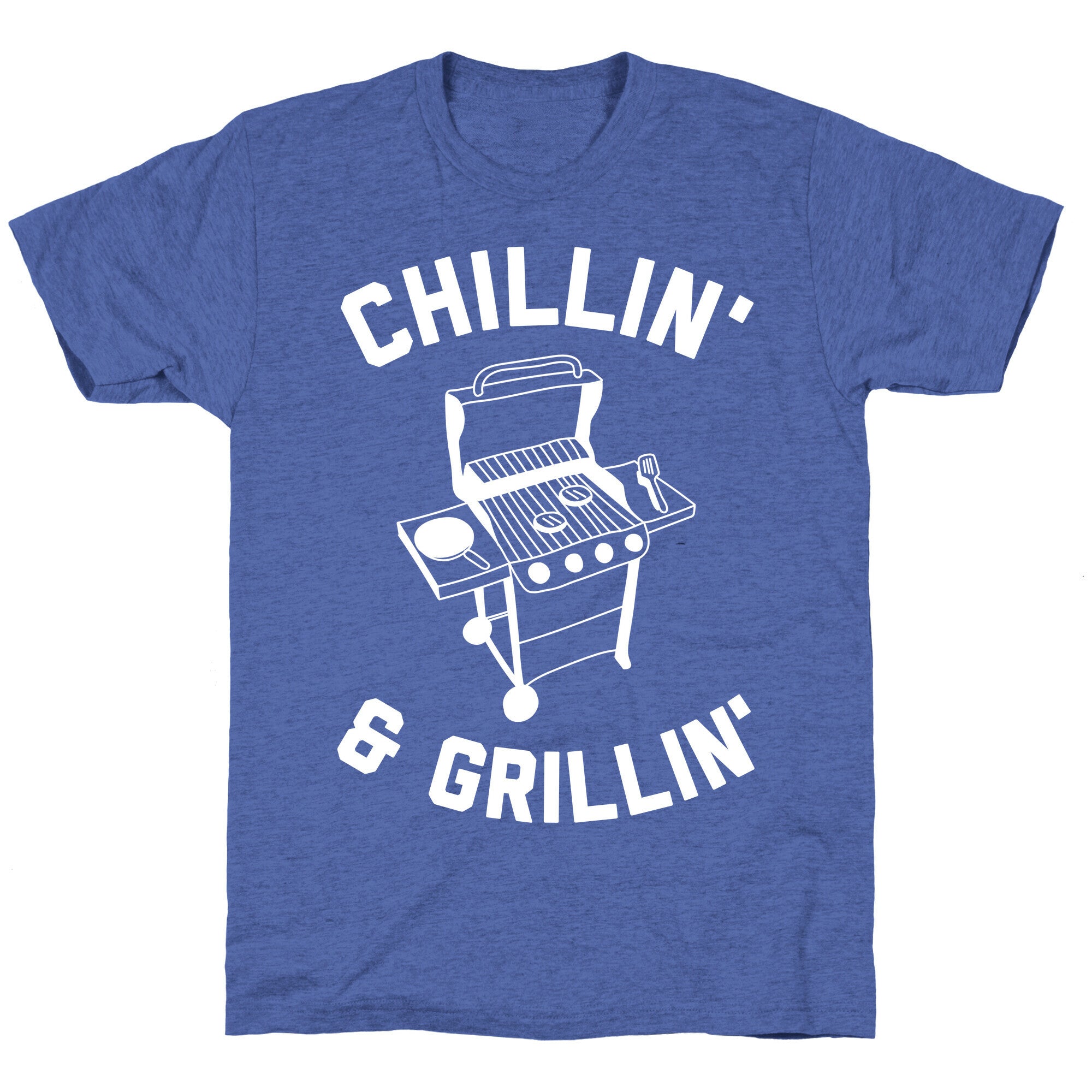 Chillin' & Grillin' Unisex Triblend Tee