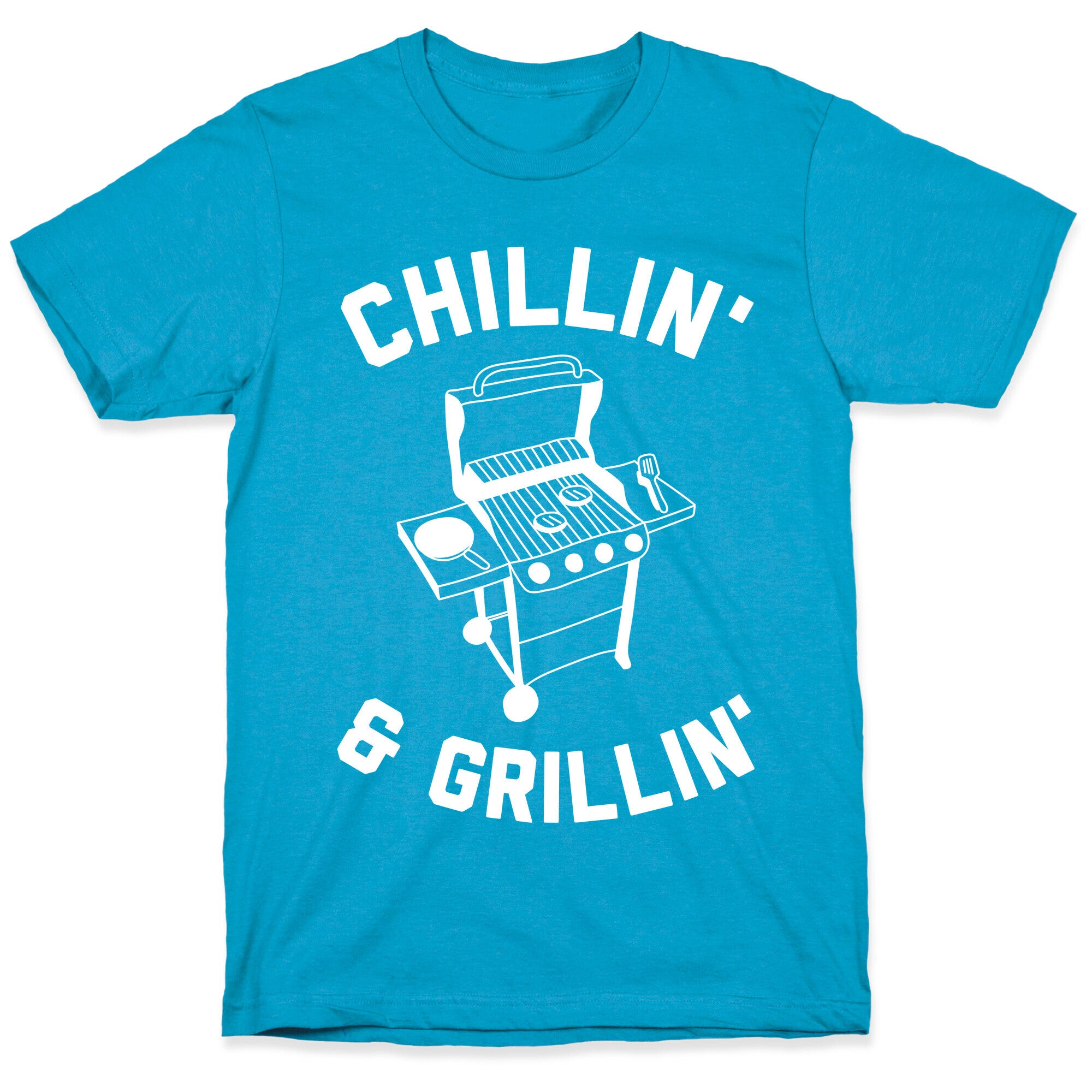 Chillin' & Grillin' Unisex Triblend Tee