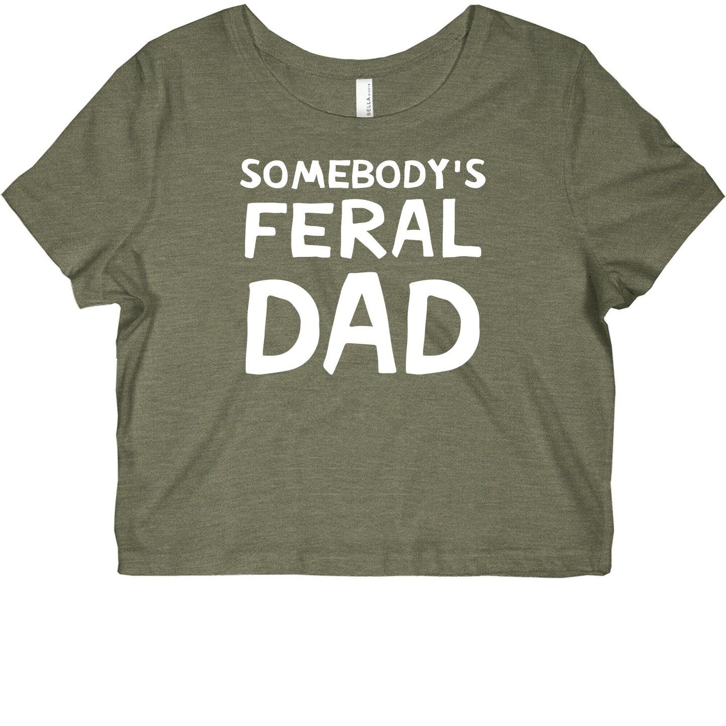 Somebody's Feral Dad Graphic Baby Tee