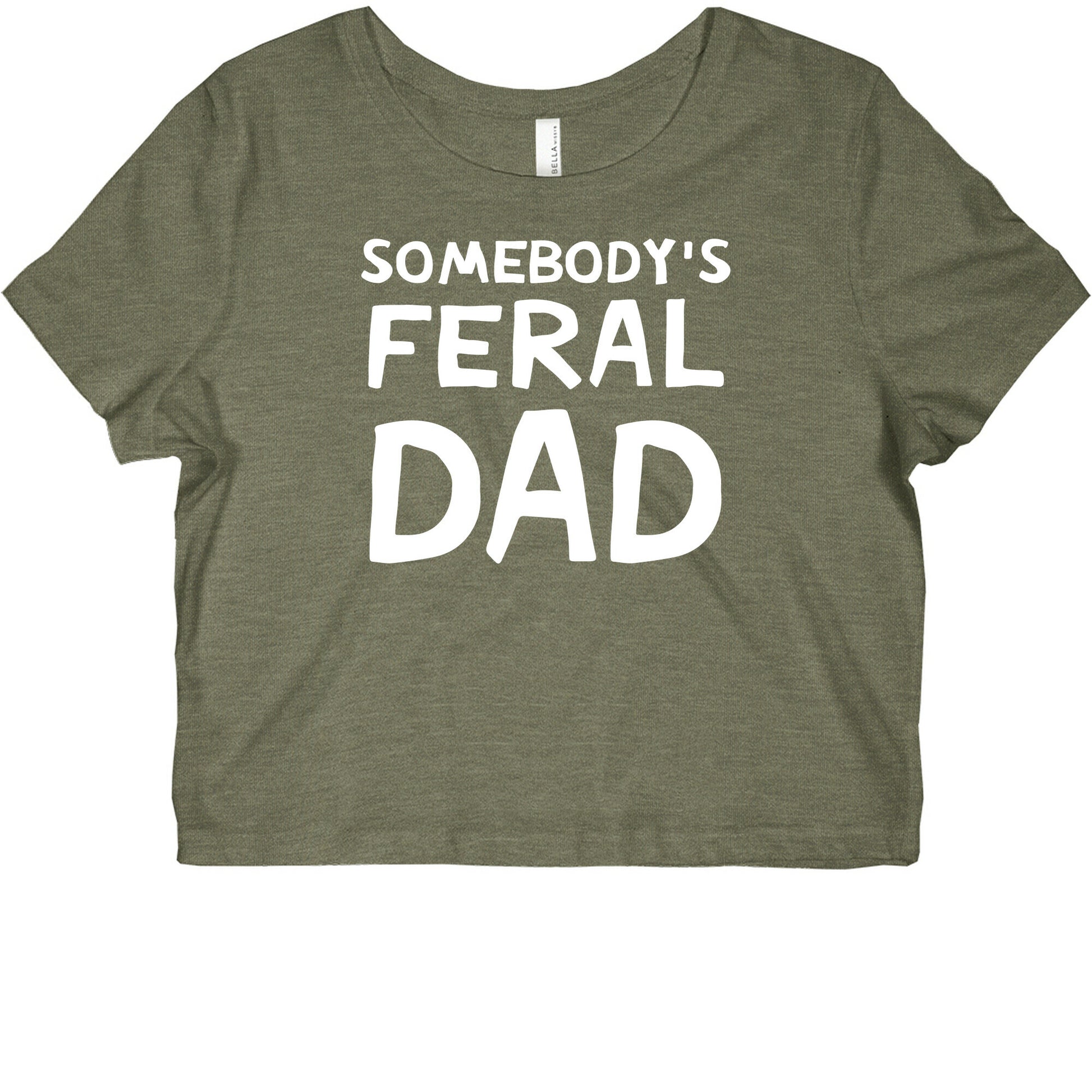 Somebody's Feral Dad Graphic Baby Tee