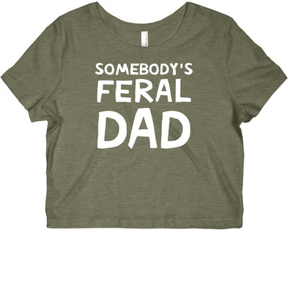 Somebody's Feral Dad Graphic Baby Tee