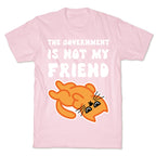 The Government Is Not My Friend (Grumpy Cat) T-Shirt