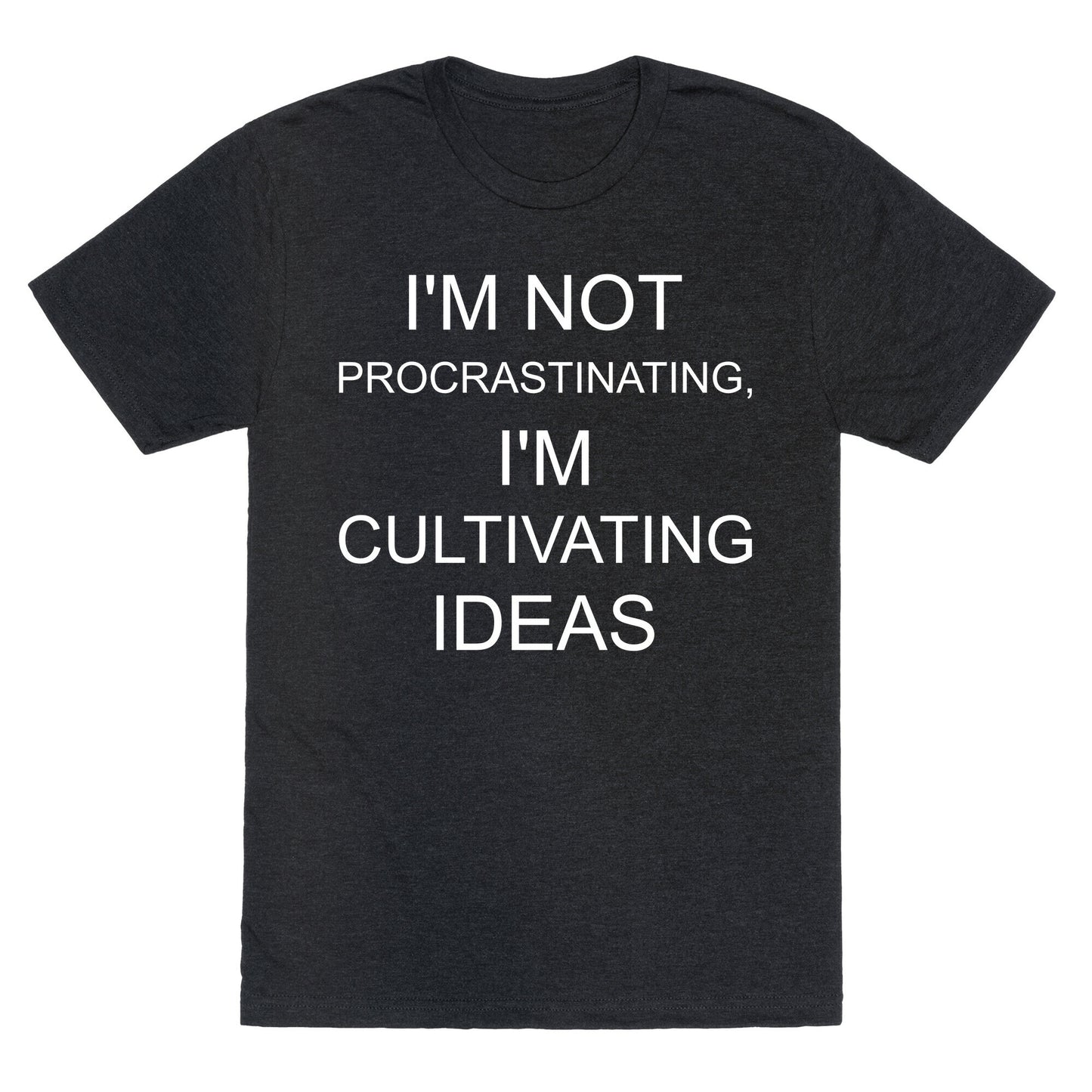 I'm Not Procrastinating, I'm Cultivating Ideas Unisex Triblend Tee