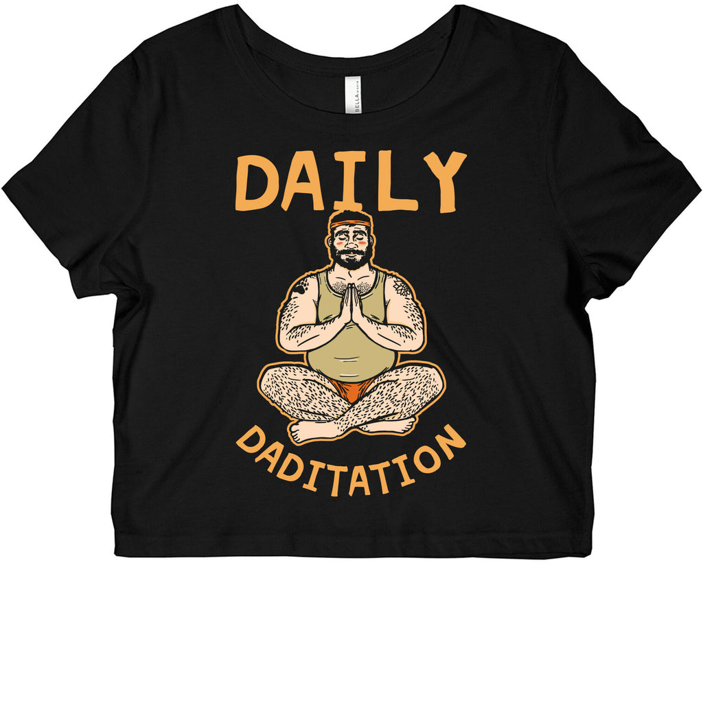 Daily Daditation Graphic Baby Tee