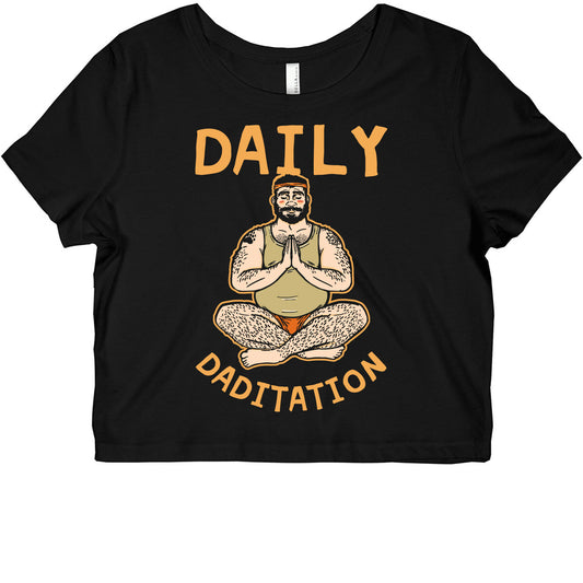 Daily Daditation Graphic Baby Tee