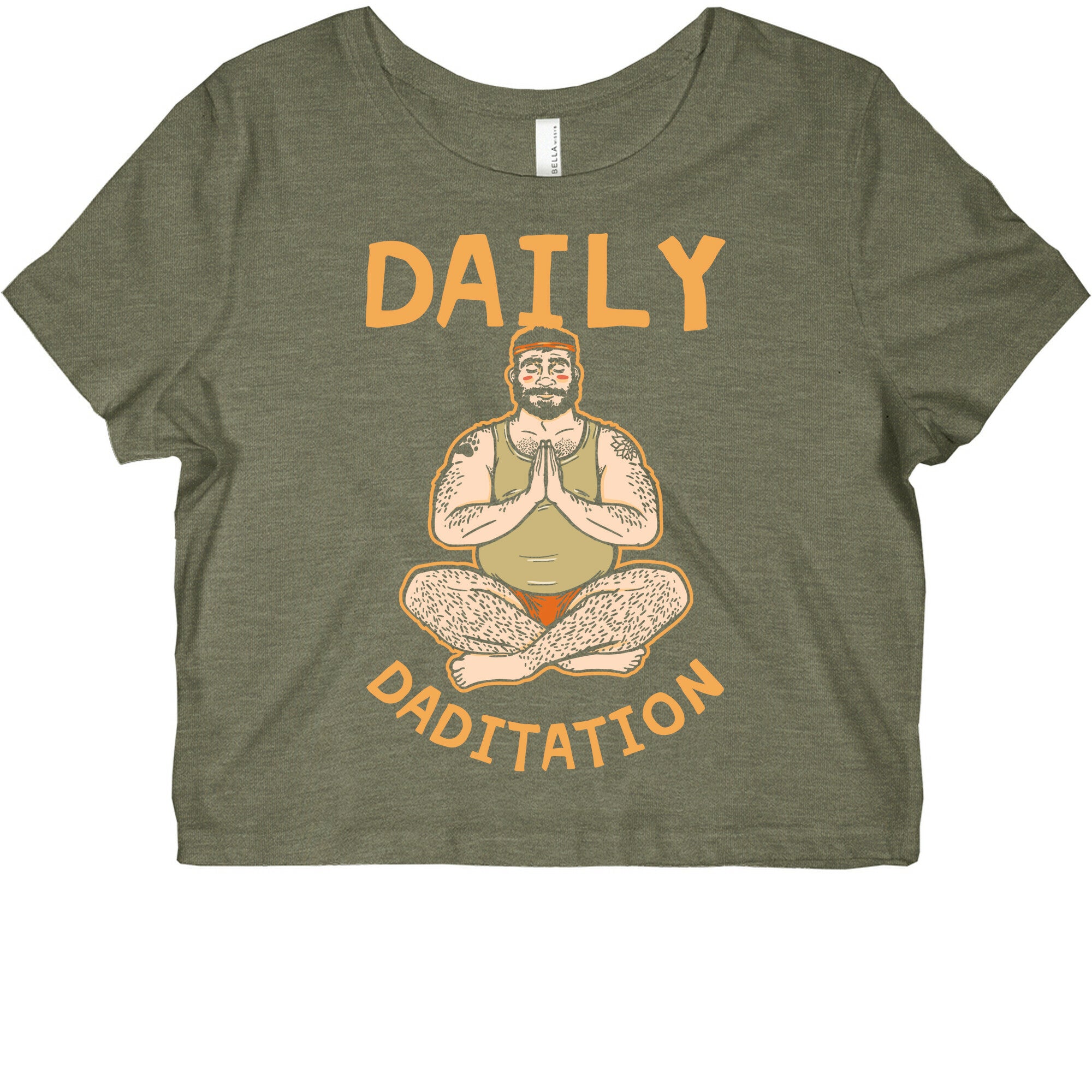 Daily Daditation Graphic Baby Tee