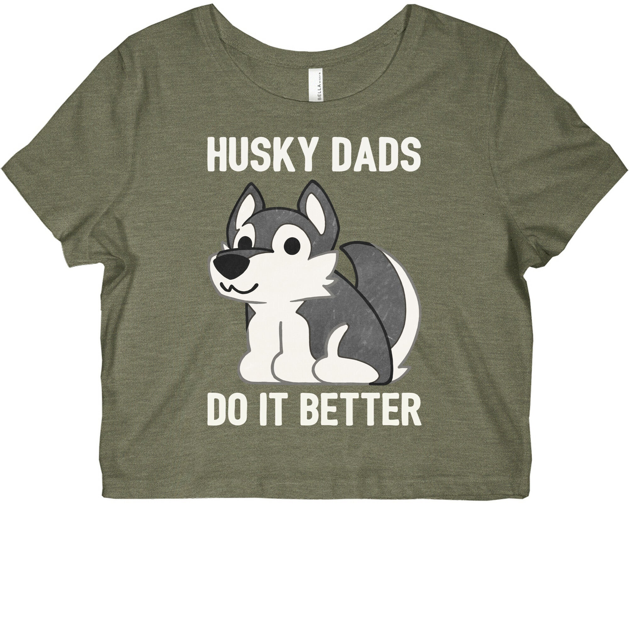 Husky Dads Do It Better Graphic Baby Tee