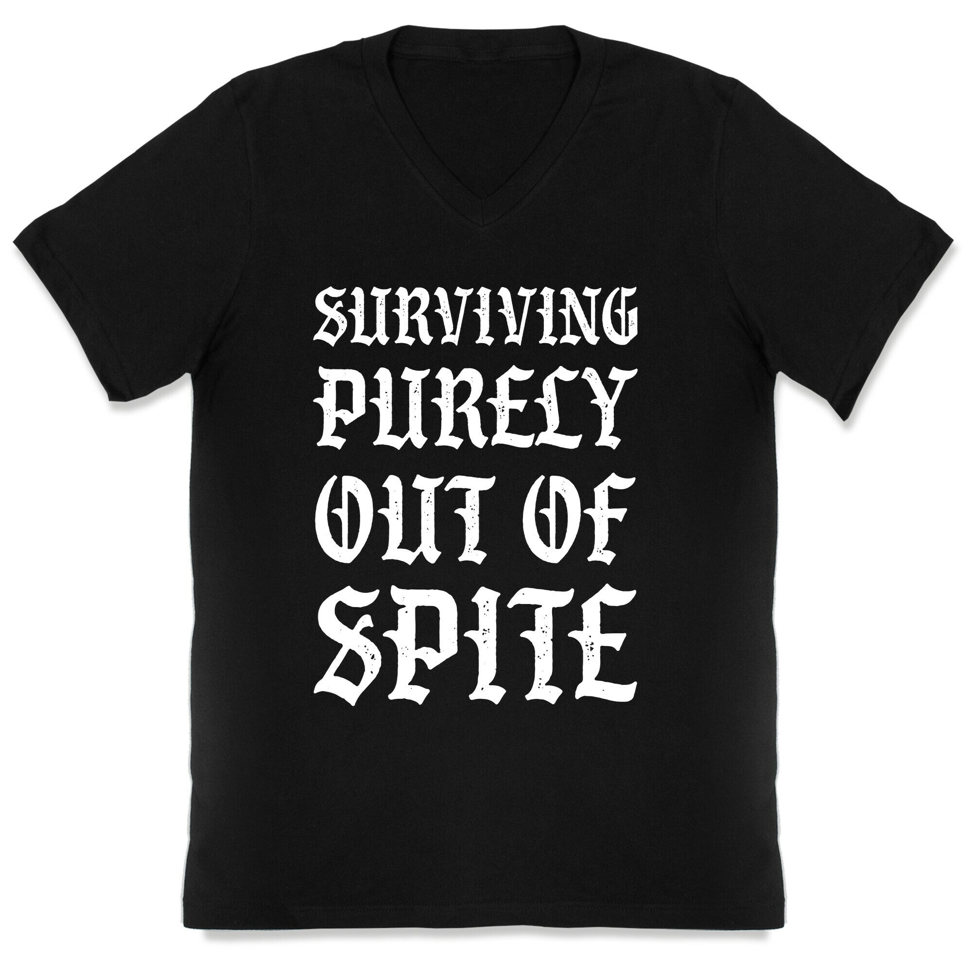 Surviving Purely Out Of Spite V-Neck