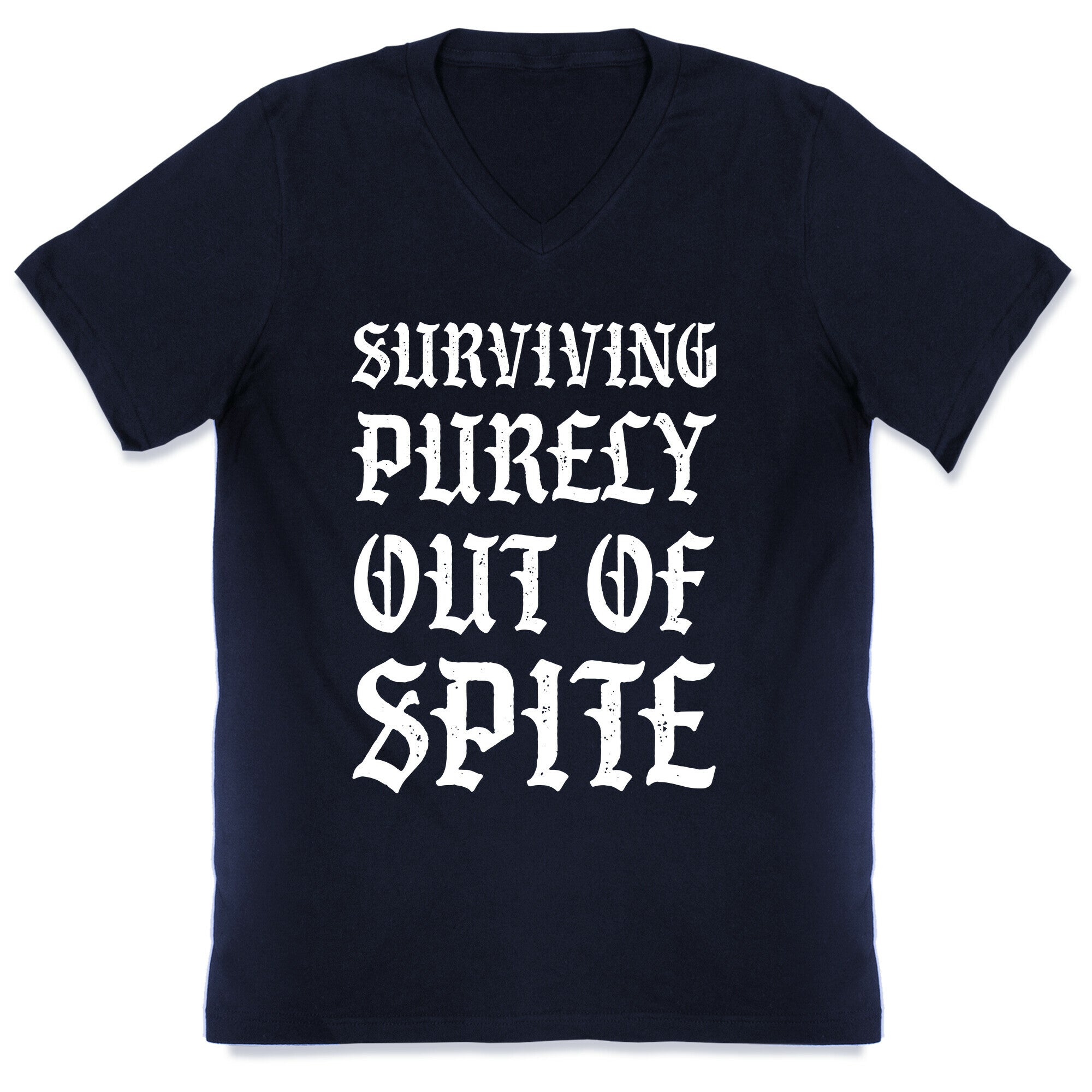 Surviving Purely Out Of Spite V-Neck